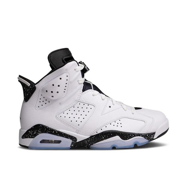 nike jordan men's 6 retro reverse oreo white black