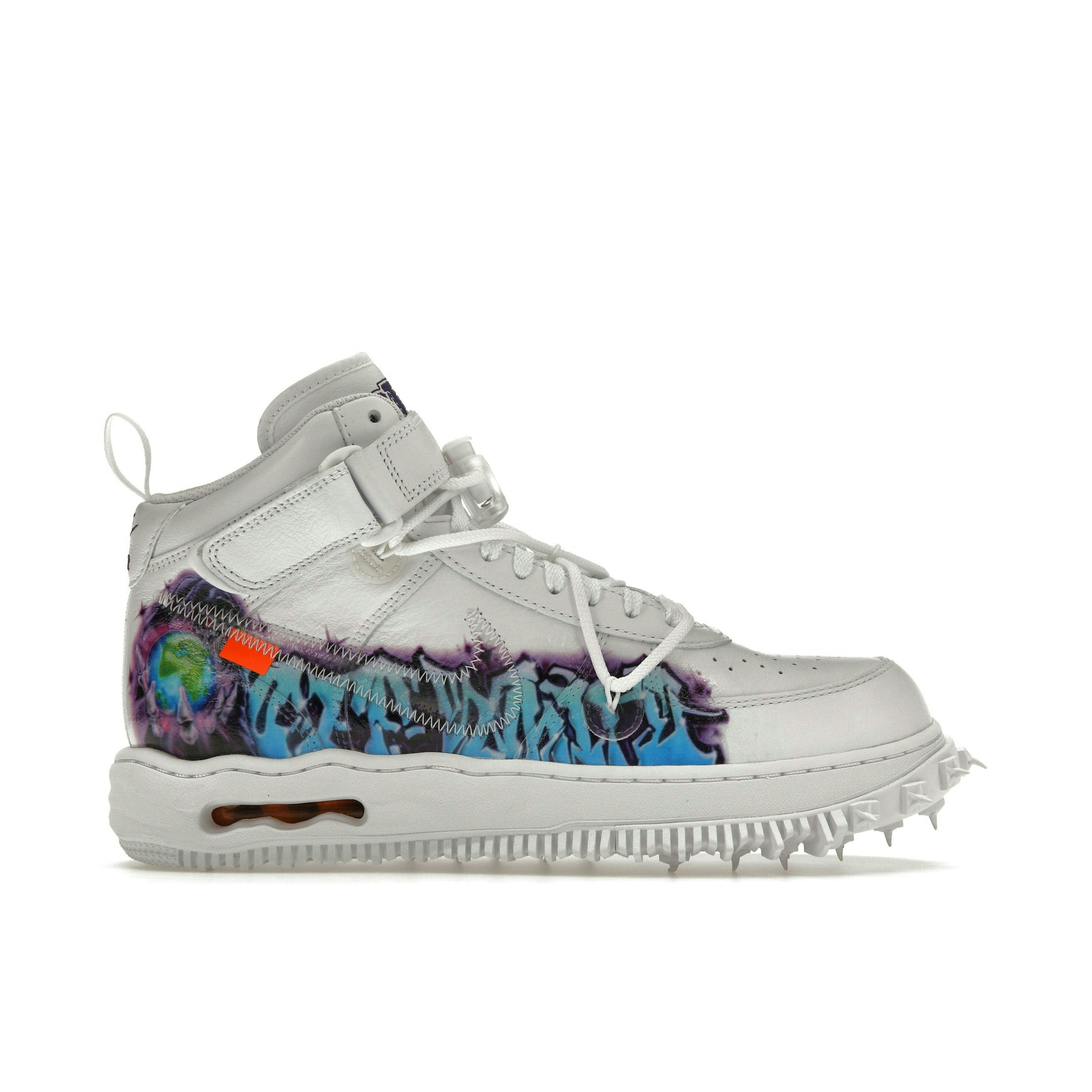 Nike Air Force 1 Mid x Off-White Graffiti White