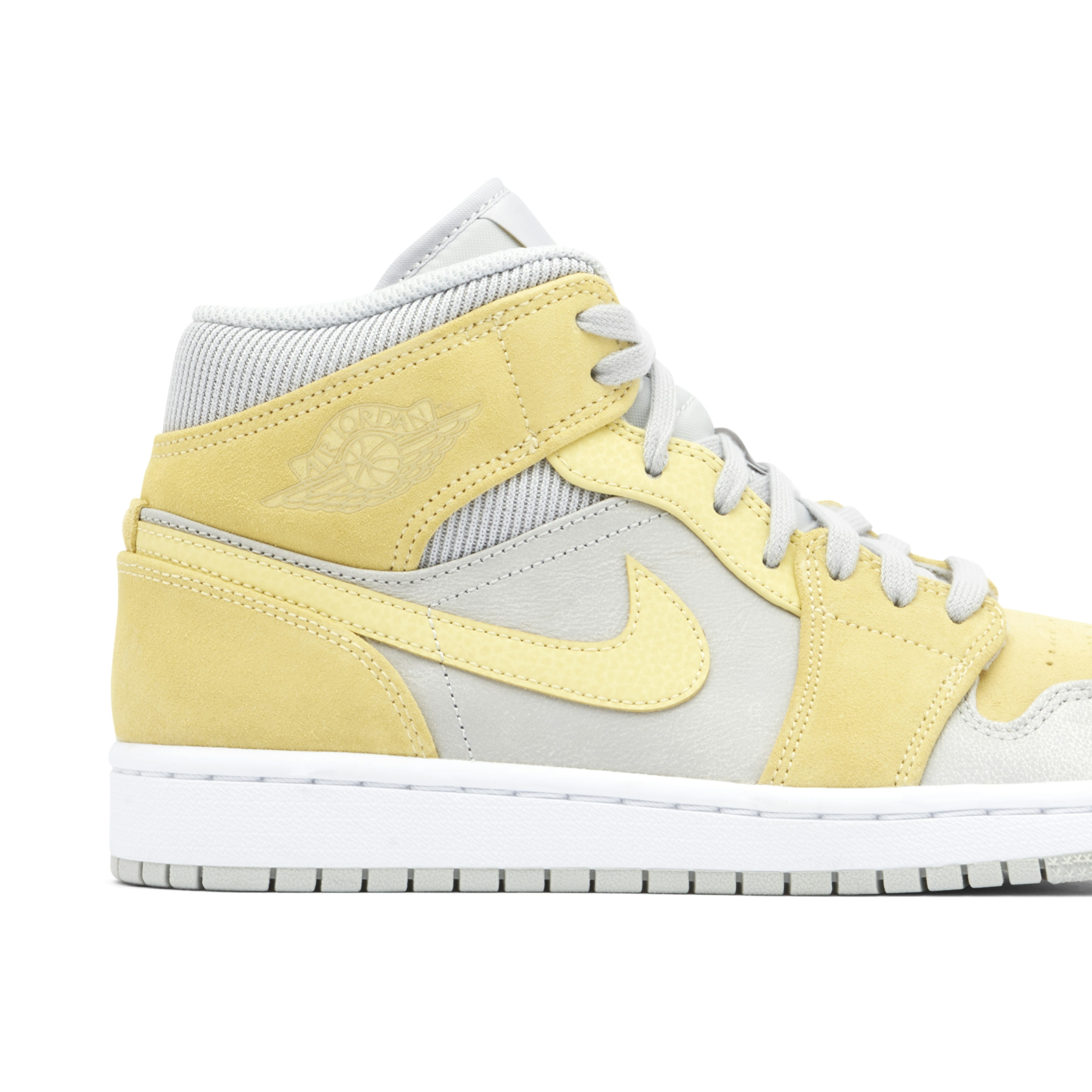 Air Jordan 1 Mid Mixed Textures Yellow