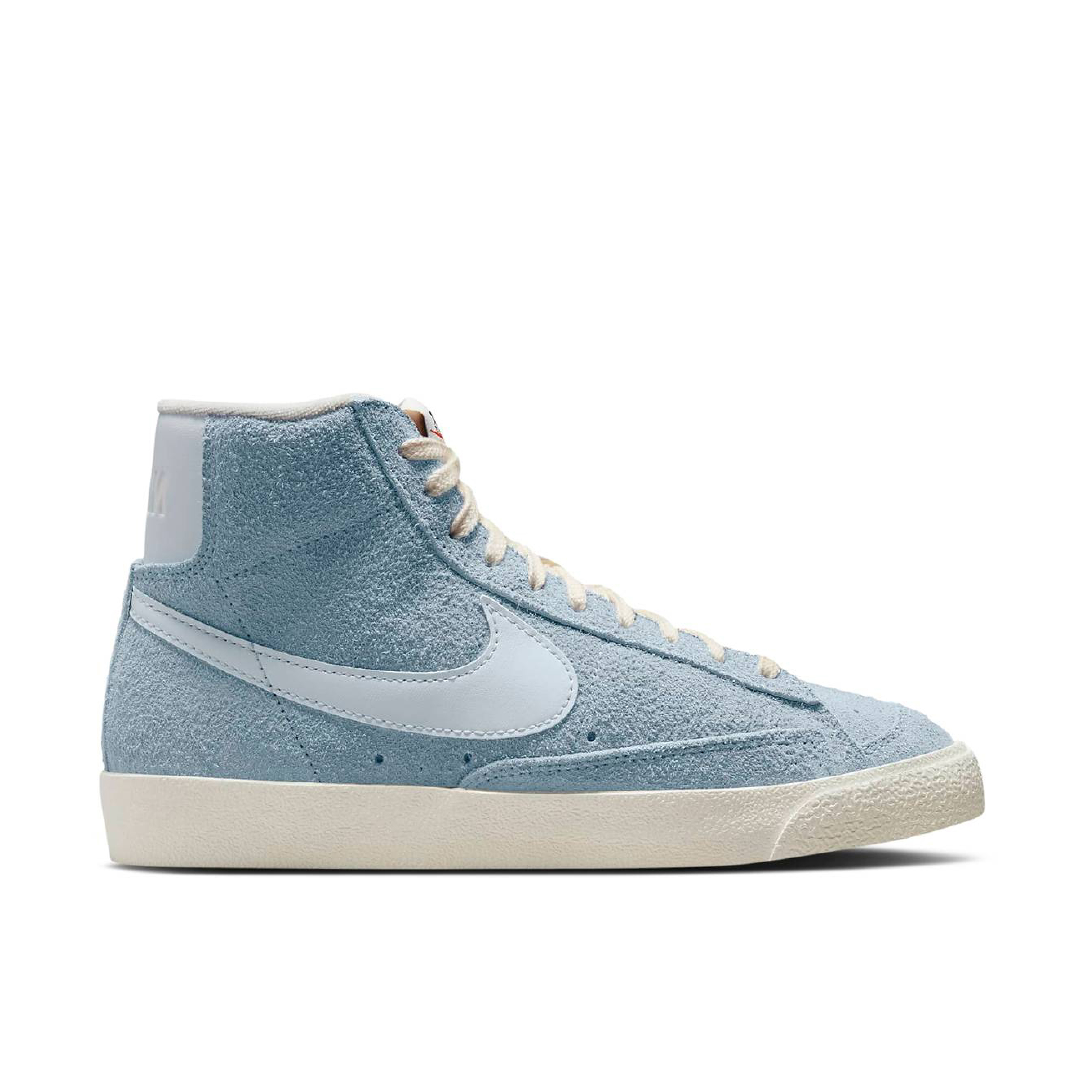 Nike Blazer Mid 77 Vintage Blue Whisper Womens DV7006 400 Laced