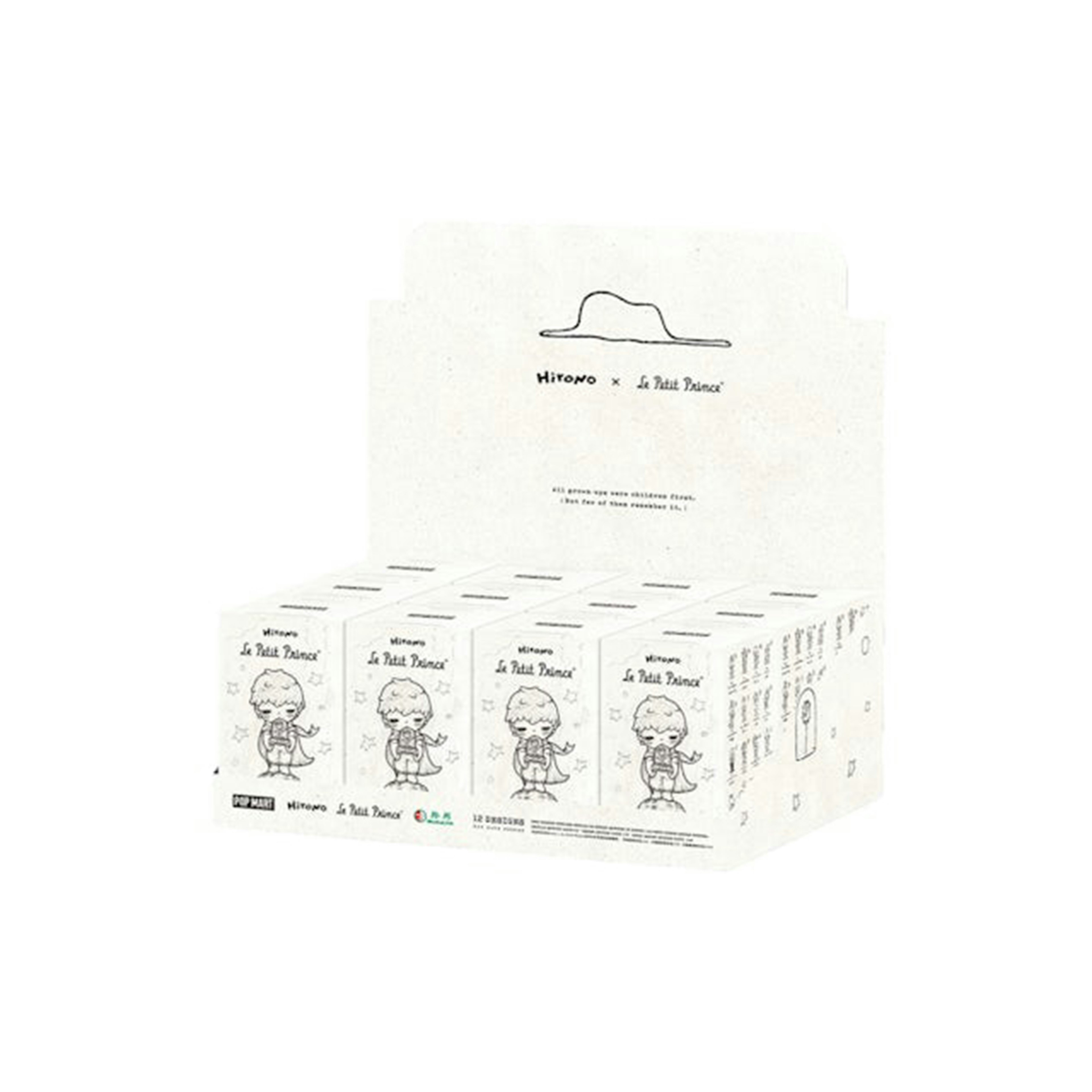 Pop Mart Hirono x Le Petit Prince Series Figures Sealed Case (12 Blind Box)