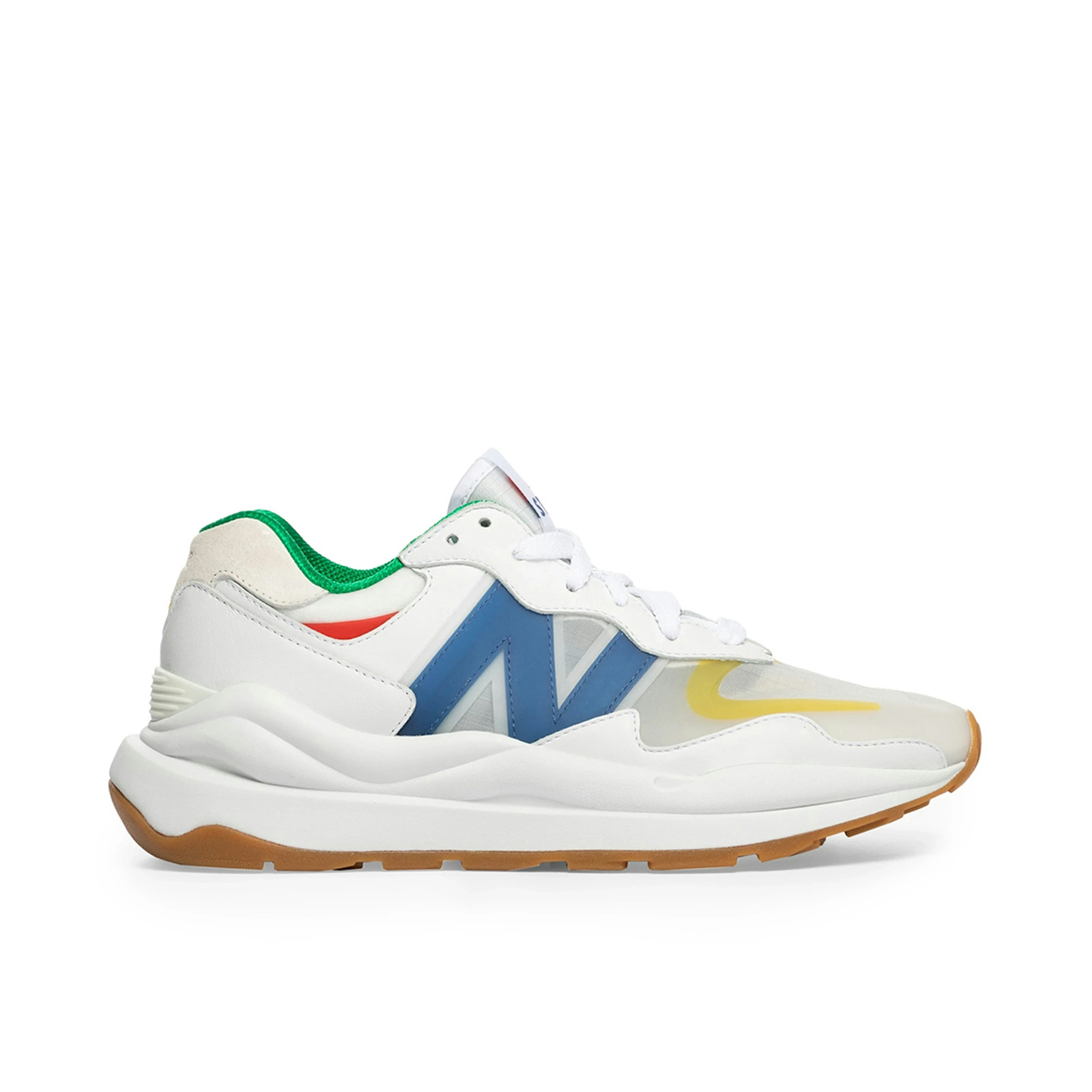 New Balance 57/40 x STAUD White Blue