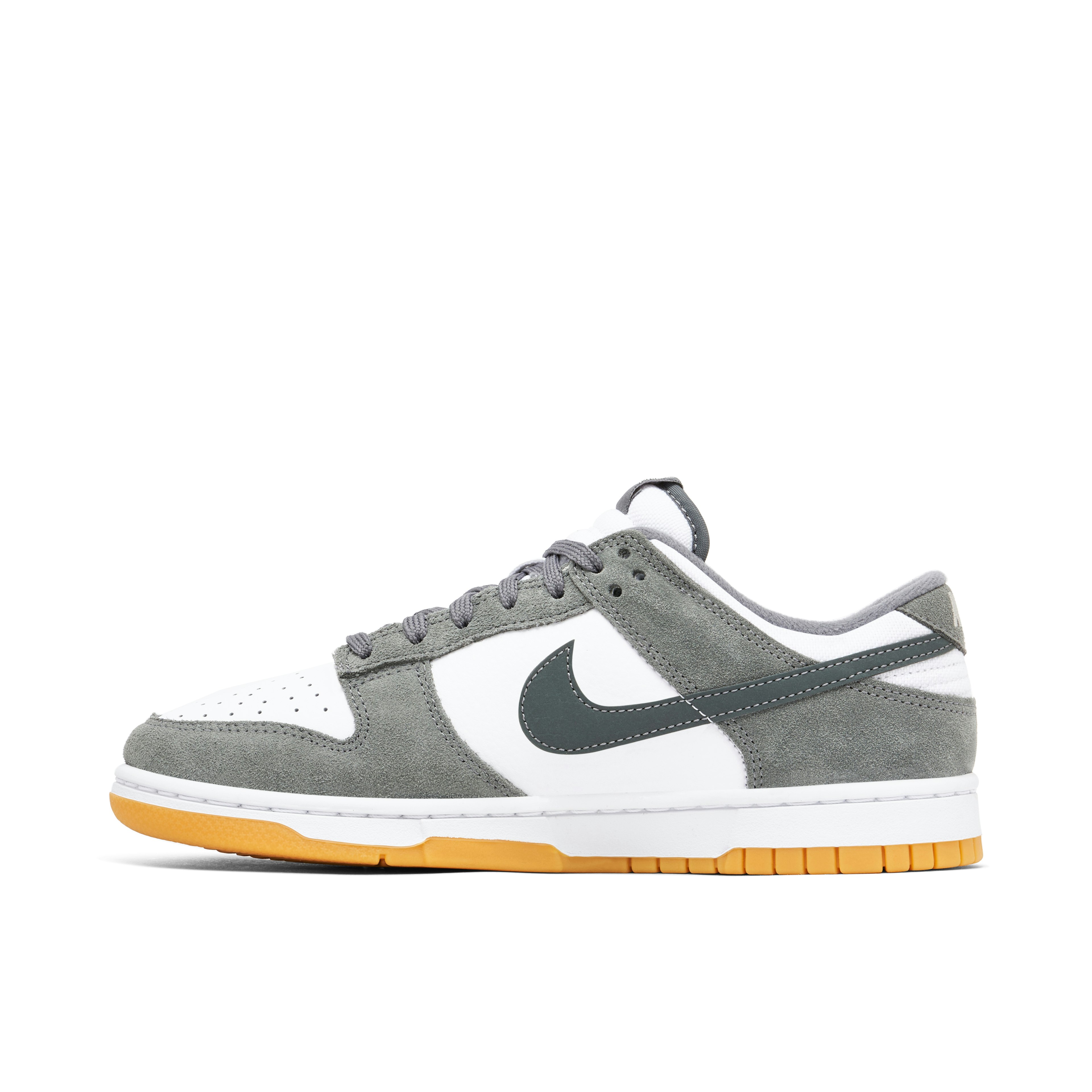 Nike Dunk Low Grey Suede Gum