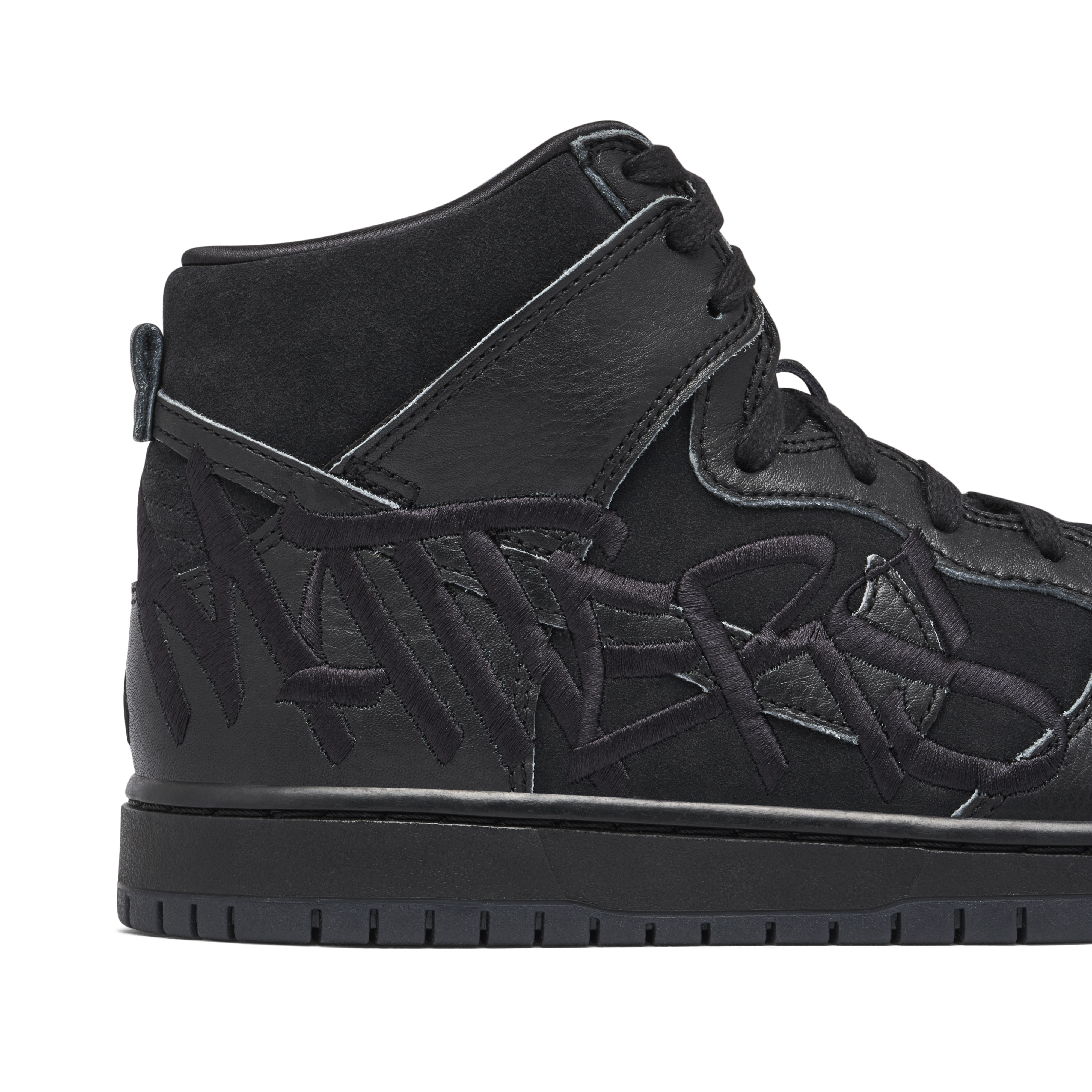 Nike SB Dunk High x FAUST Black Gold