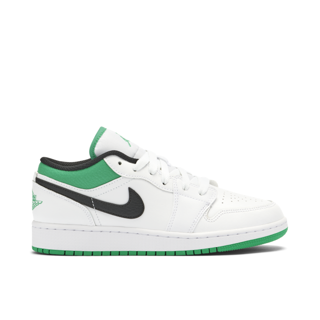 ラッキー様用AIR JORDAN 1 LOW (GS) 'WHITE/ GS) Air Jordan 1 Low 'White Lucky Green' 553560-129