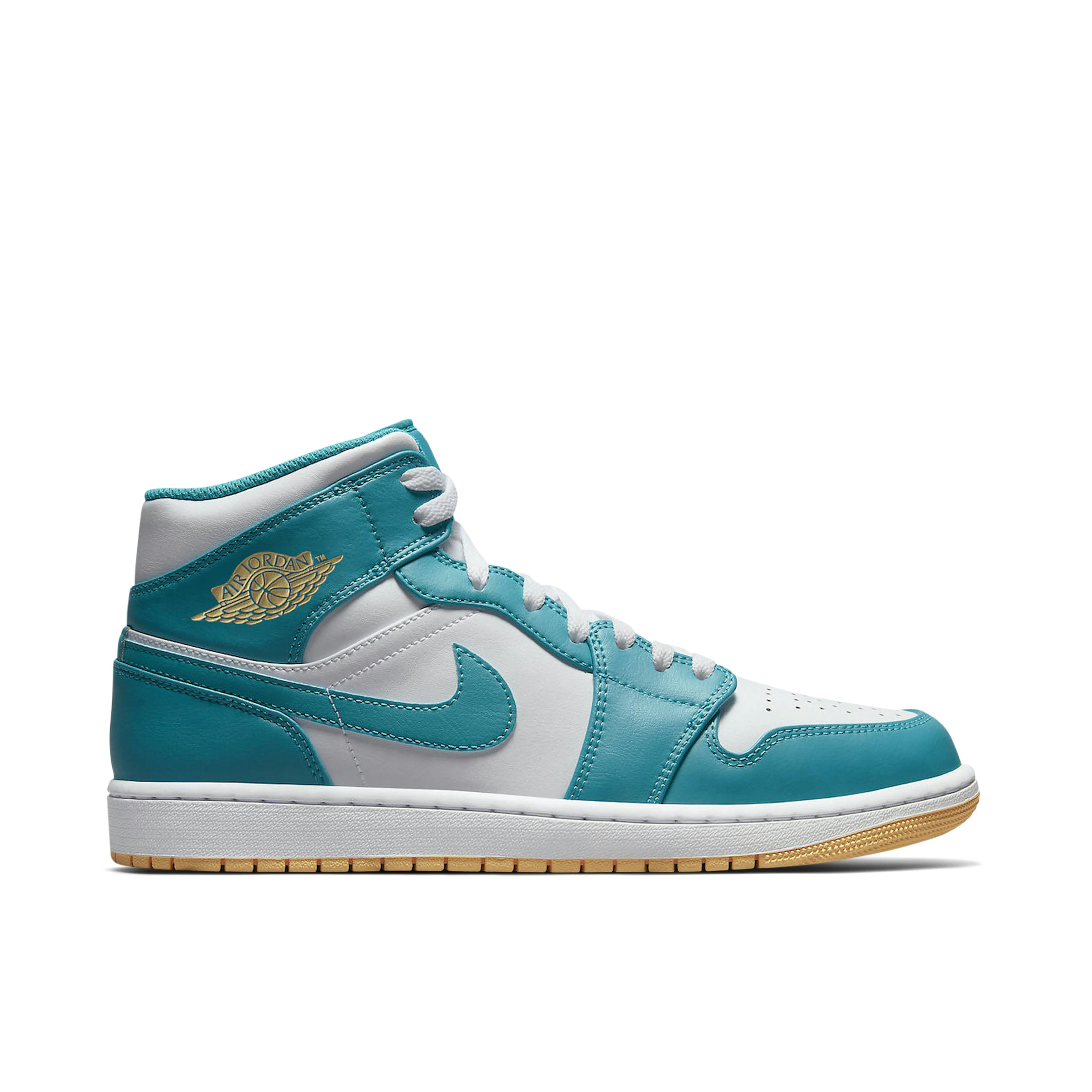 Air Jordan 1 Mid White Teal