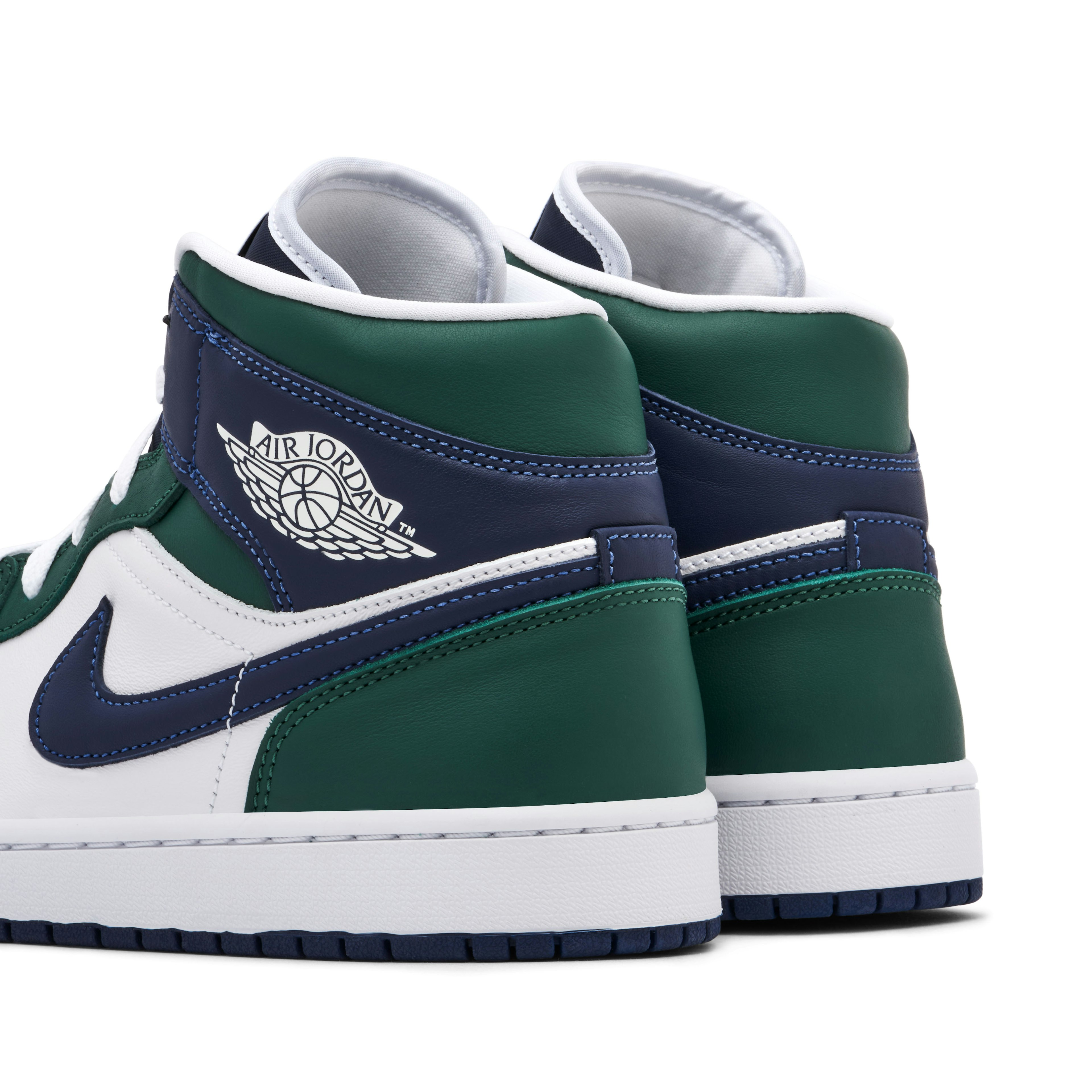 Air Jordan 1 Mid SE White Navy Green für Damen