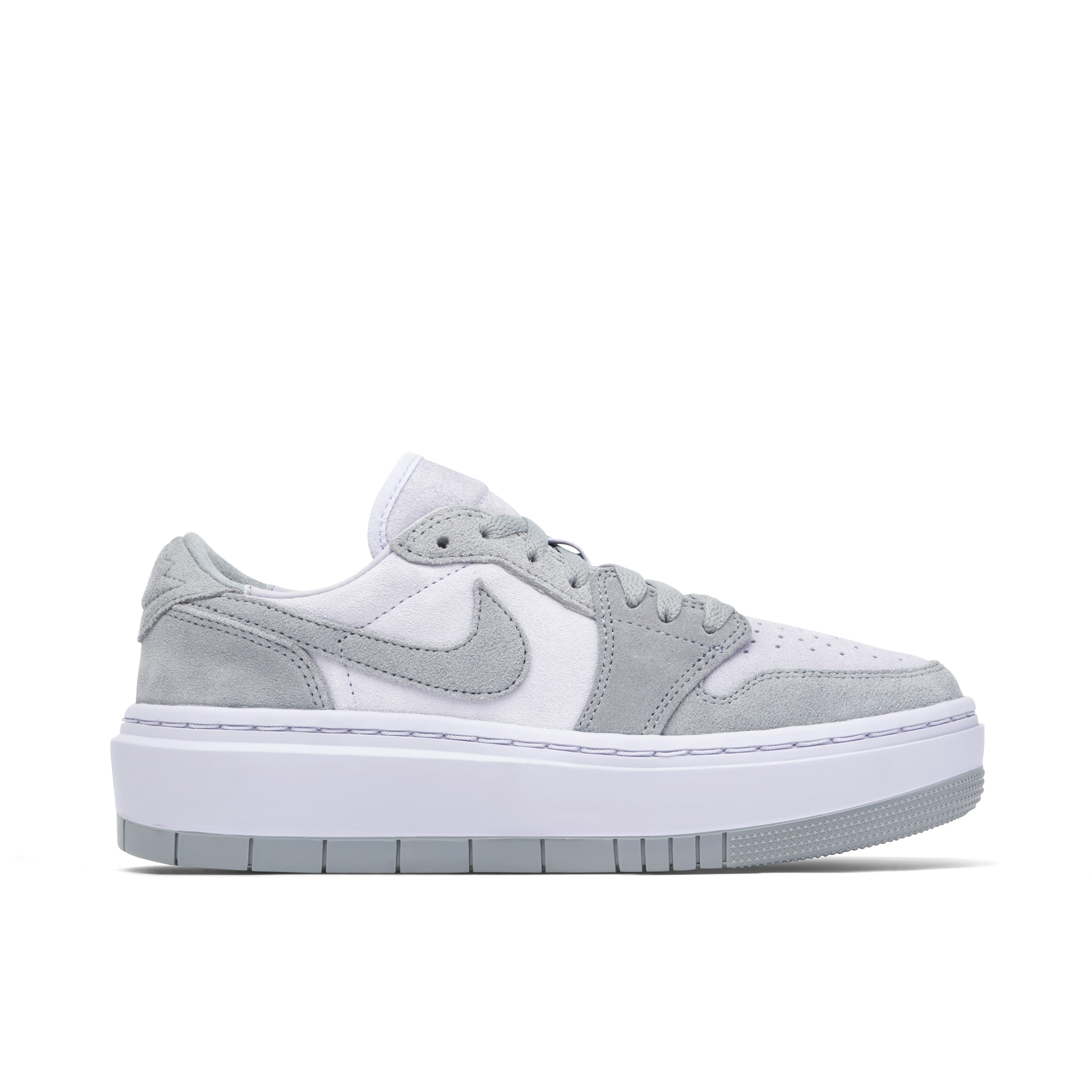 Air Jordan 1 Low LV8D Suede Stealth Titanium Womens