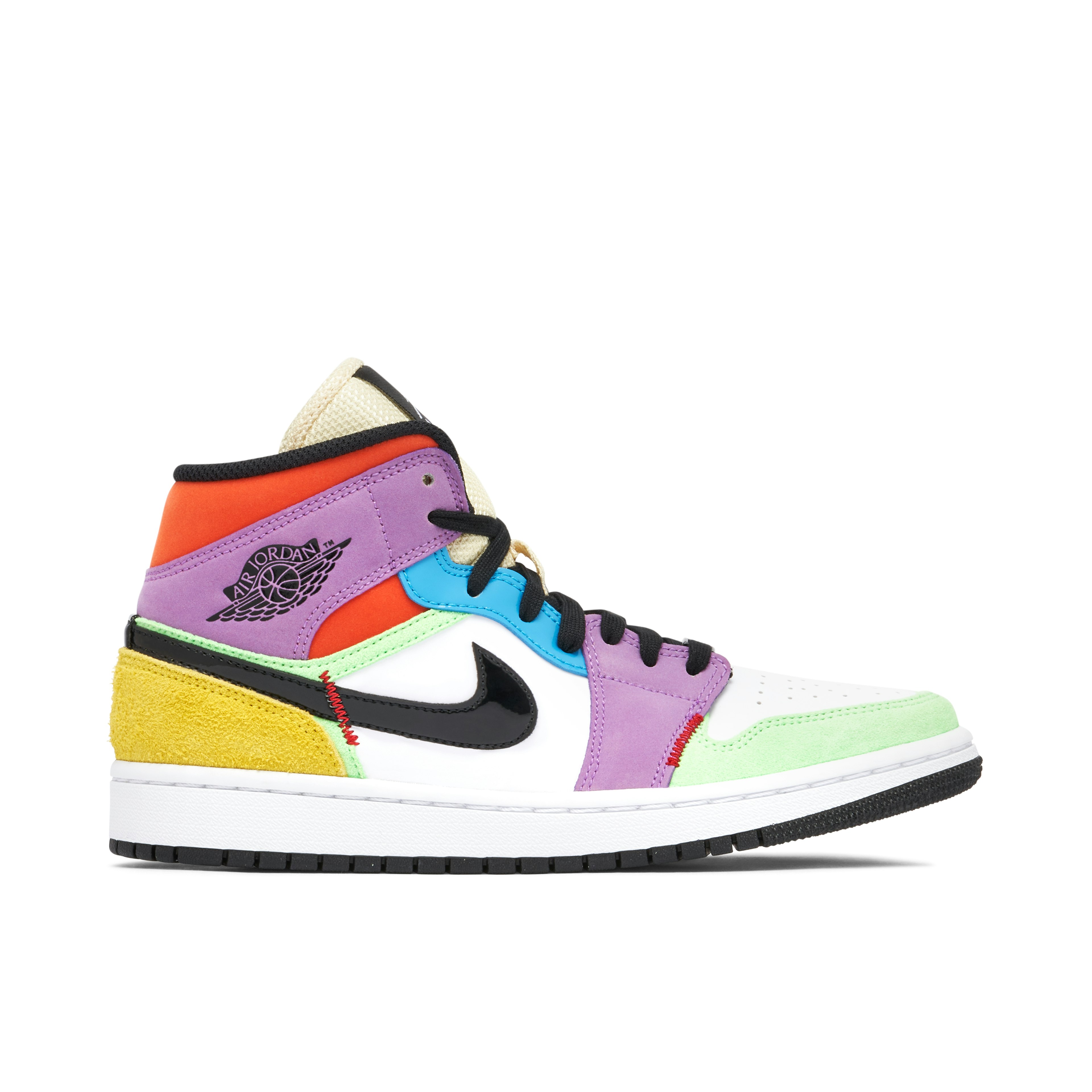 Air Jordan 1 Mid SE Multi-Color Womens