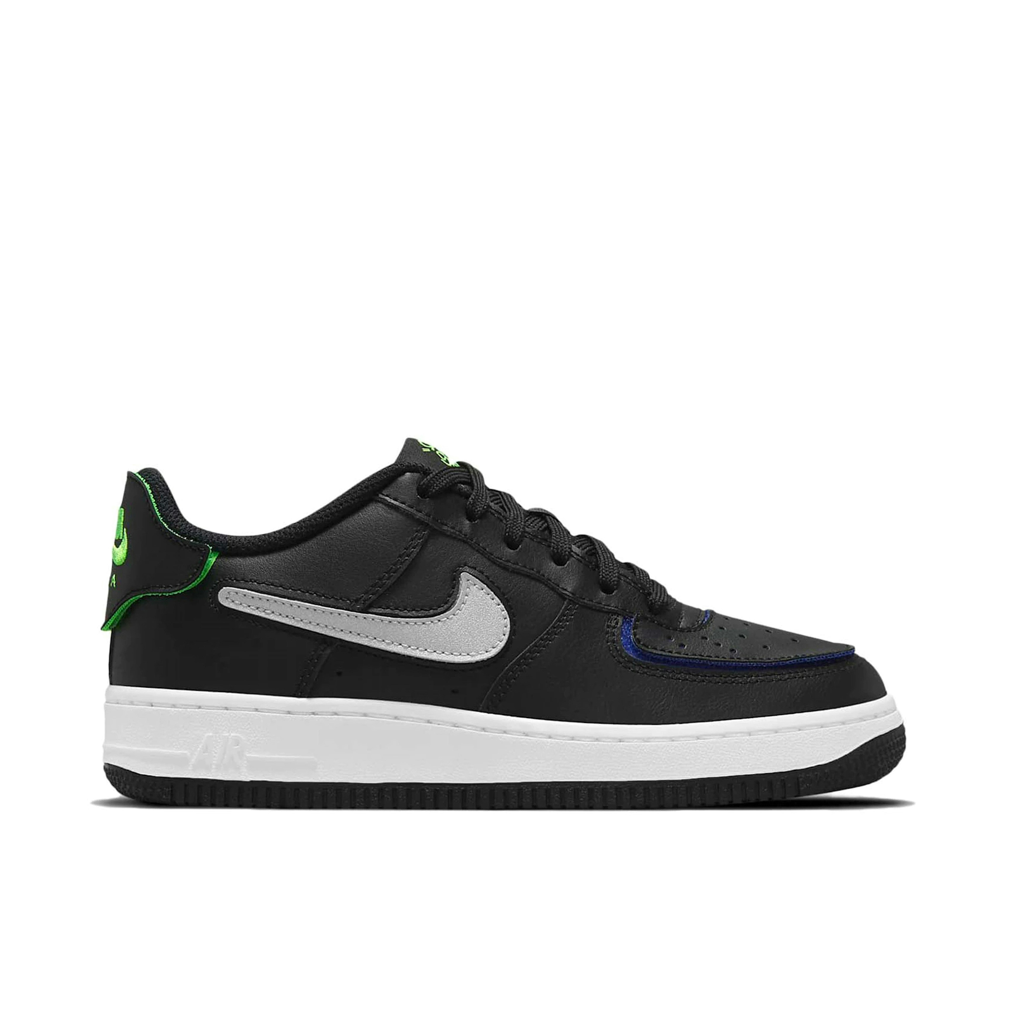 nike running in nature park chicago/1 Low AF1 Mix Black GS