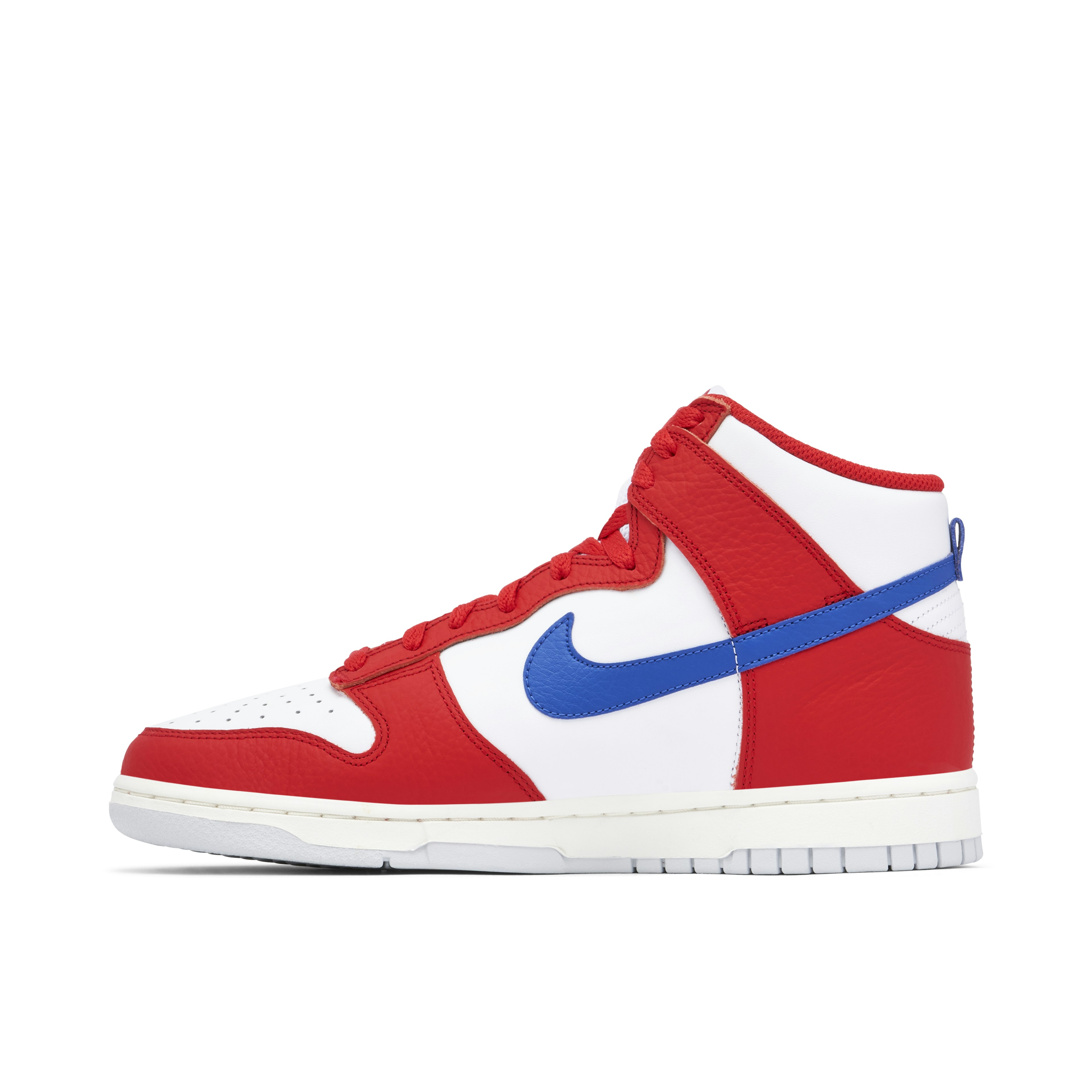 Nike Dunk High USA Red White Blue
