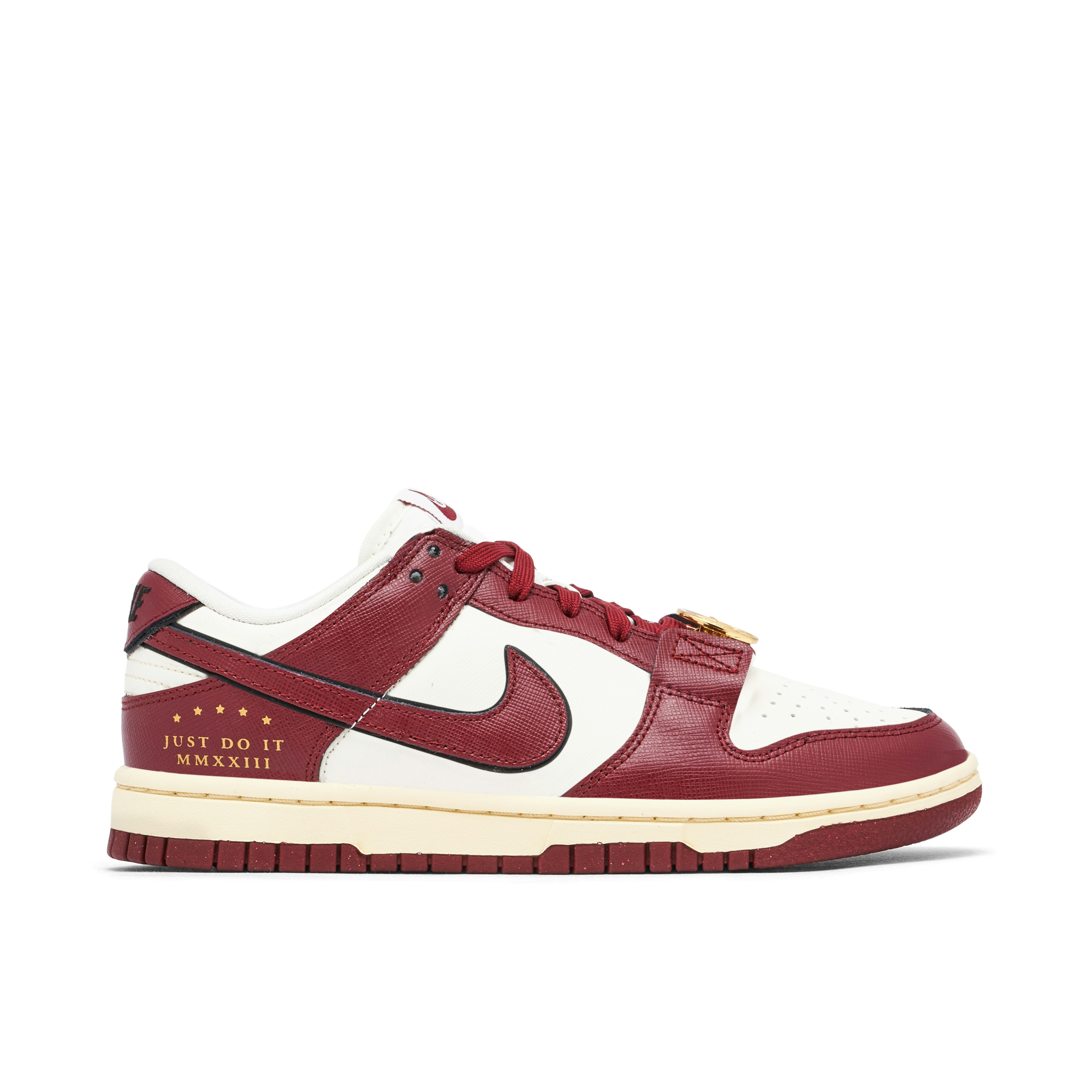 Nike Dunk Low Just Do It Sail Team Red Femme