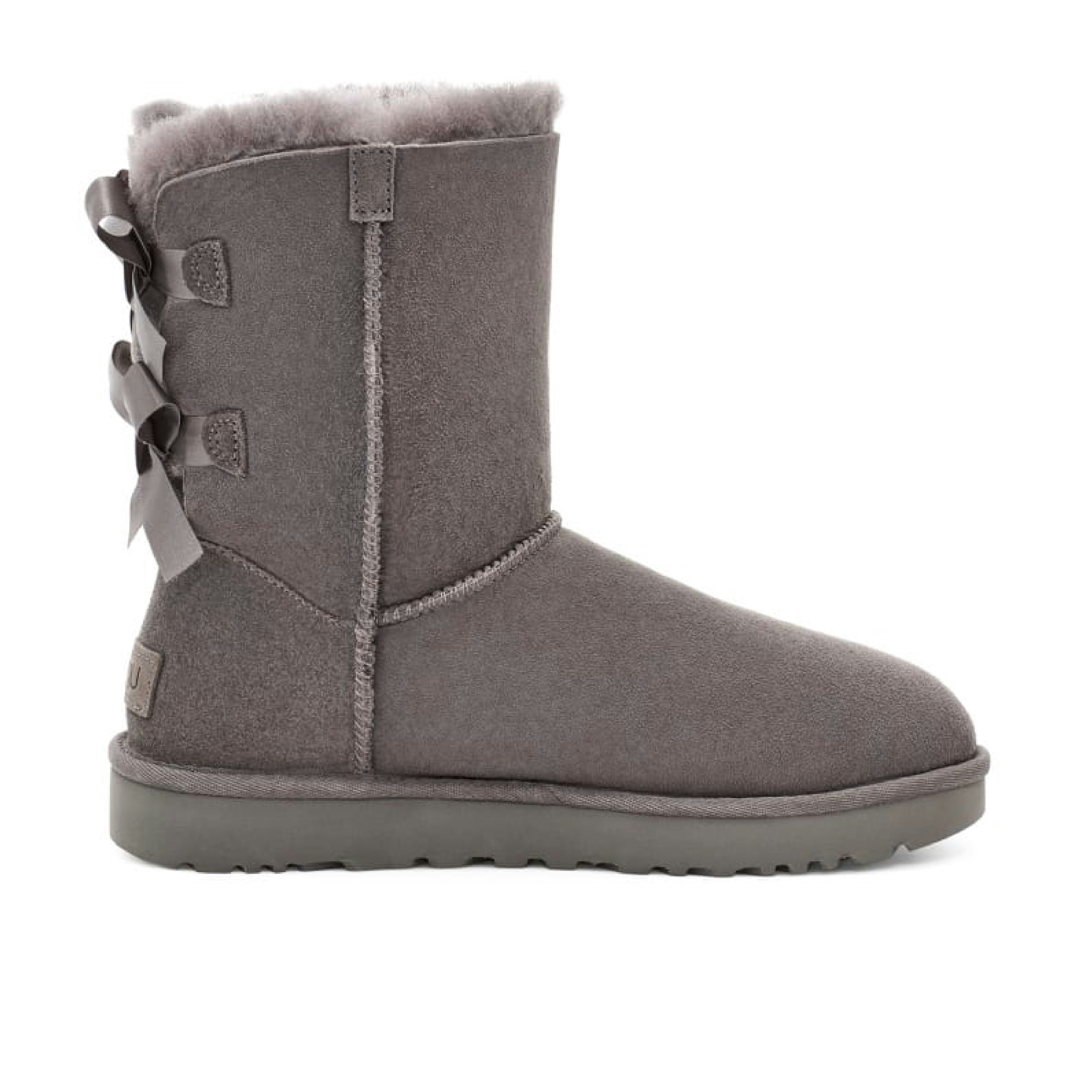 UGG Bailey Bow II Boot Grey Womens