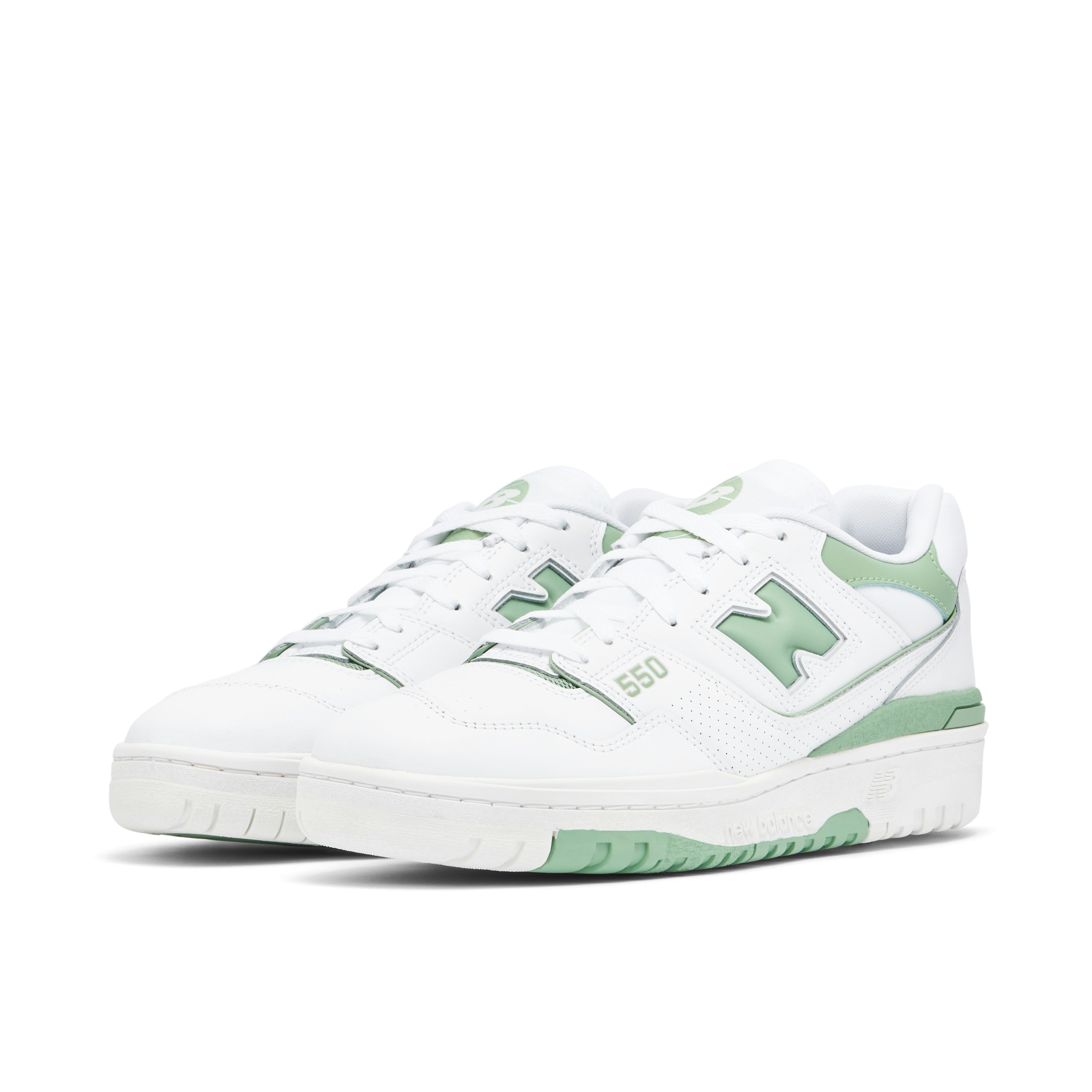 New Balance 550 White Mint Green
