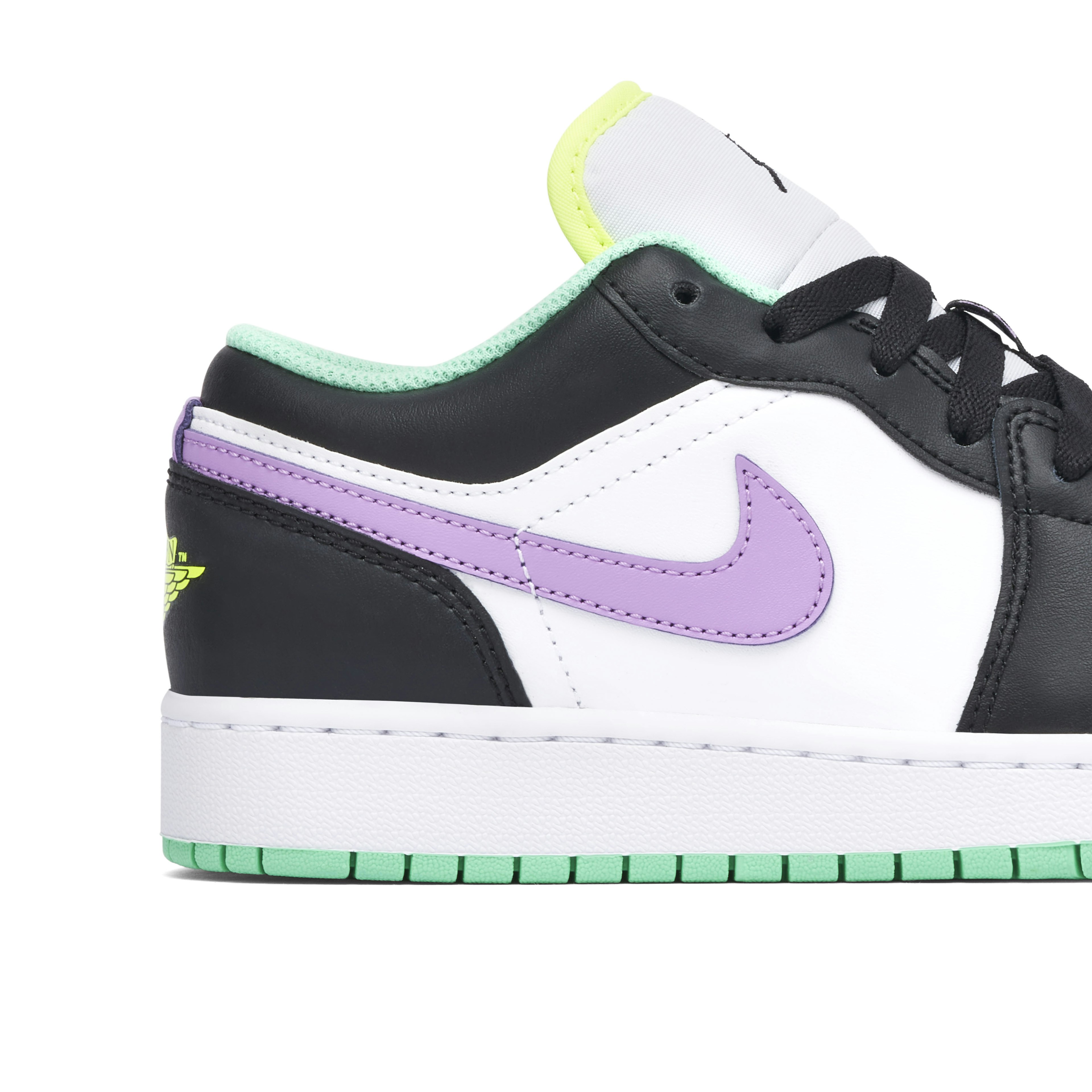 Air Jordan 1 Low Light Violet Shock GS