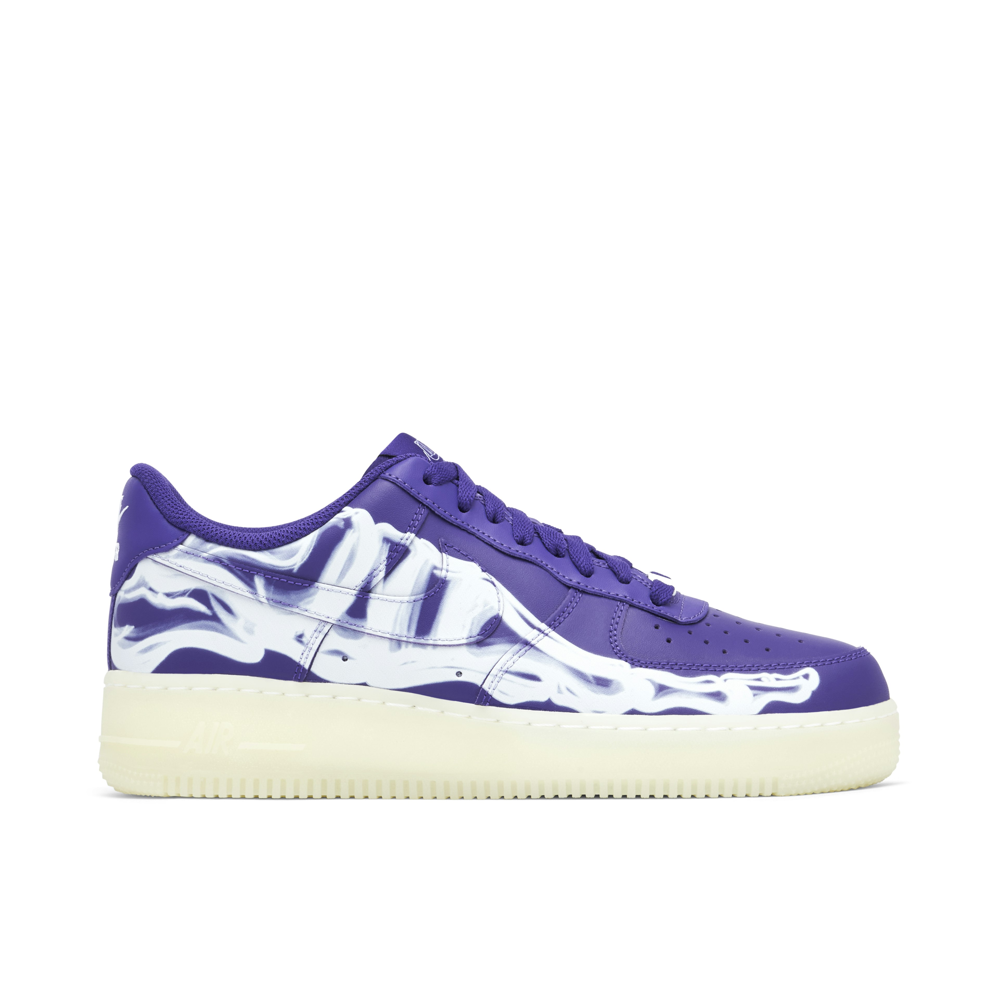 Nike Air Force 1 Skeleton Purple