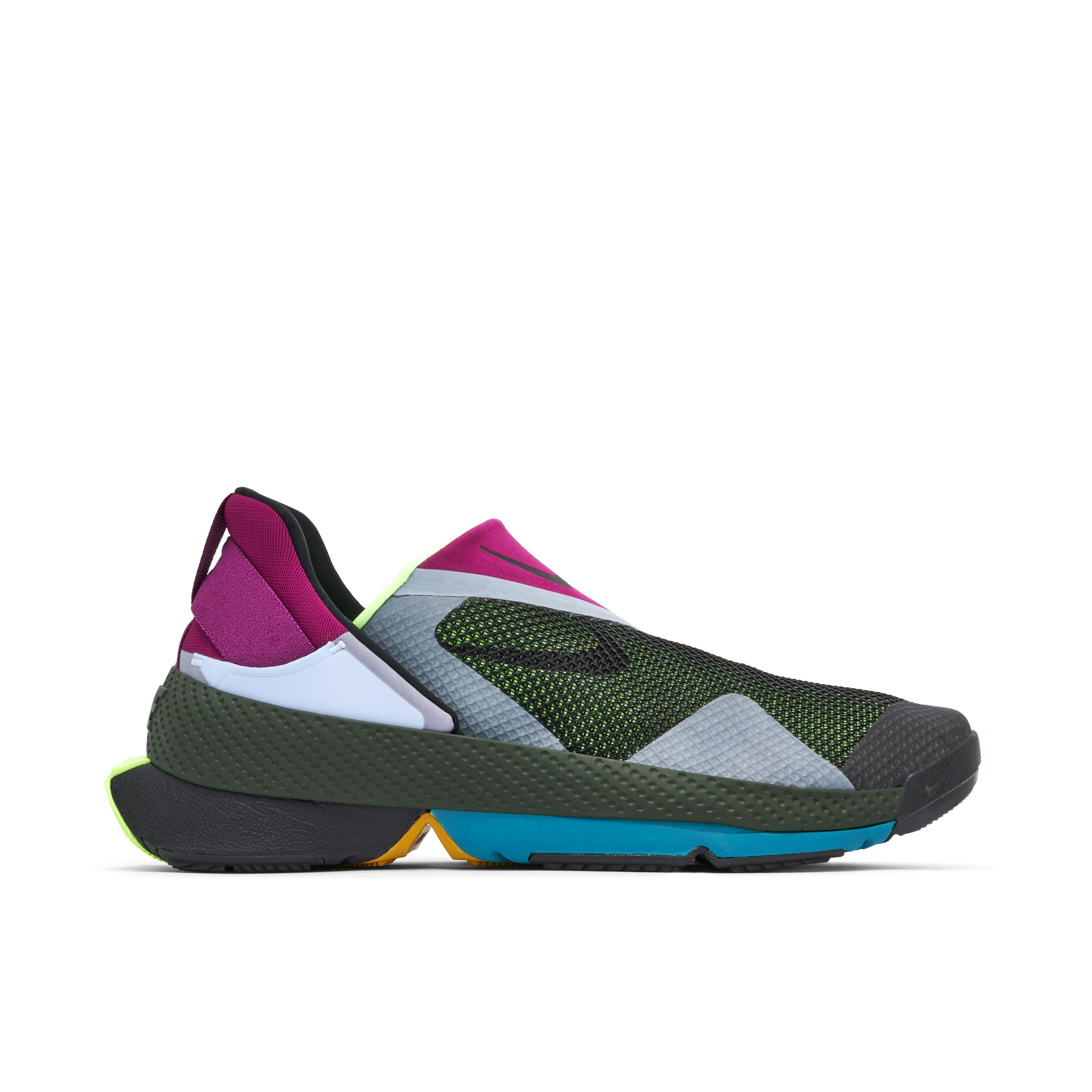 Nike Go FlyEase Black Lime