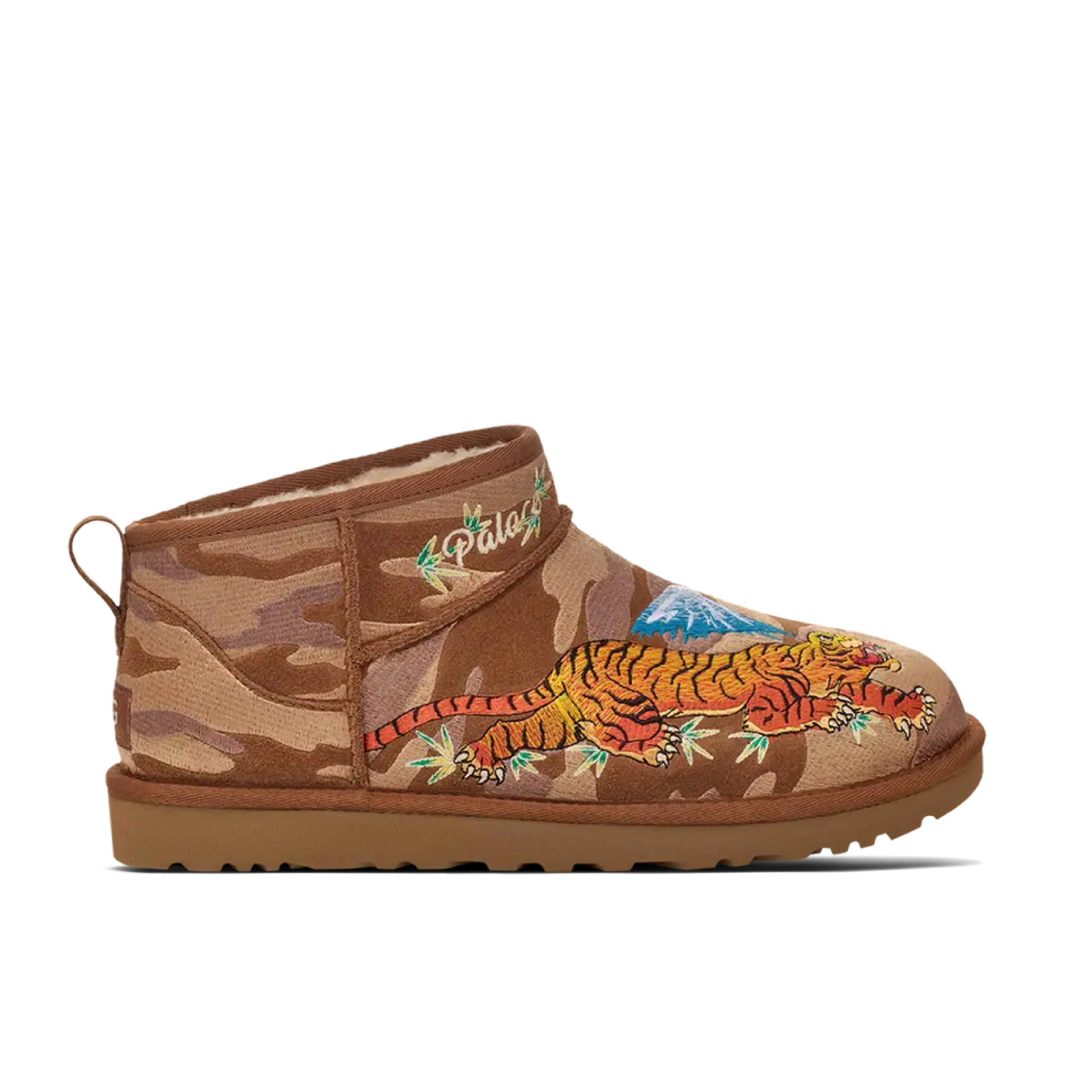 UGG Classic Ultra Mini x Palace Camouflage Brown