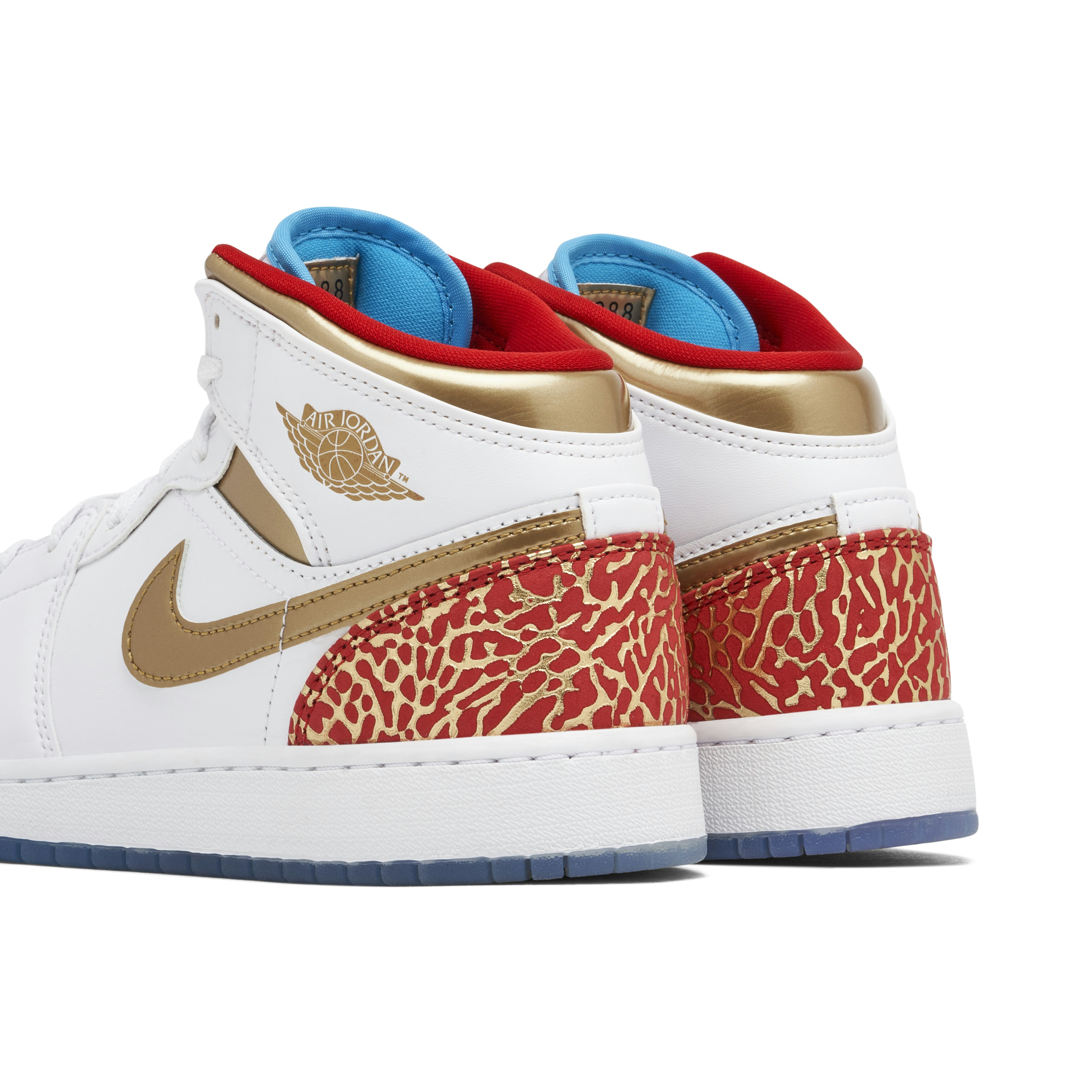 Air Jordan 1 Mid UNC to Chicago GS