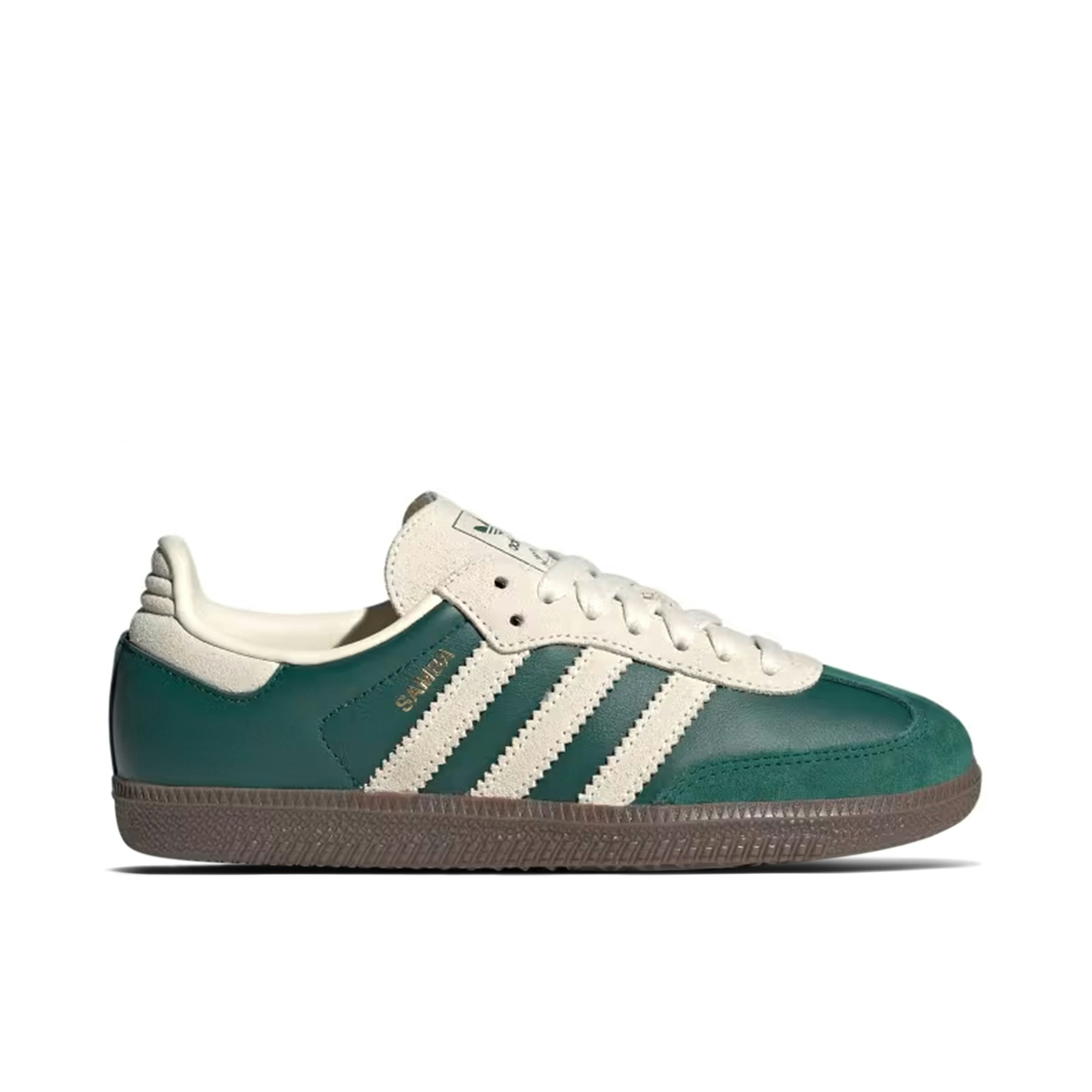 Adidas Samba OG Dark Green Beige GS