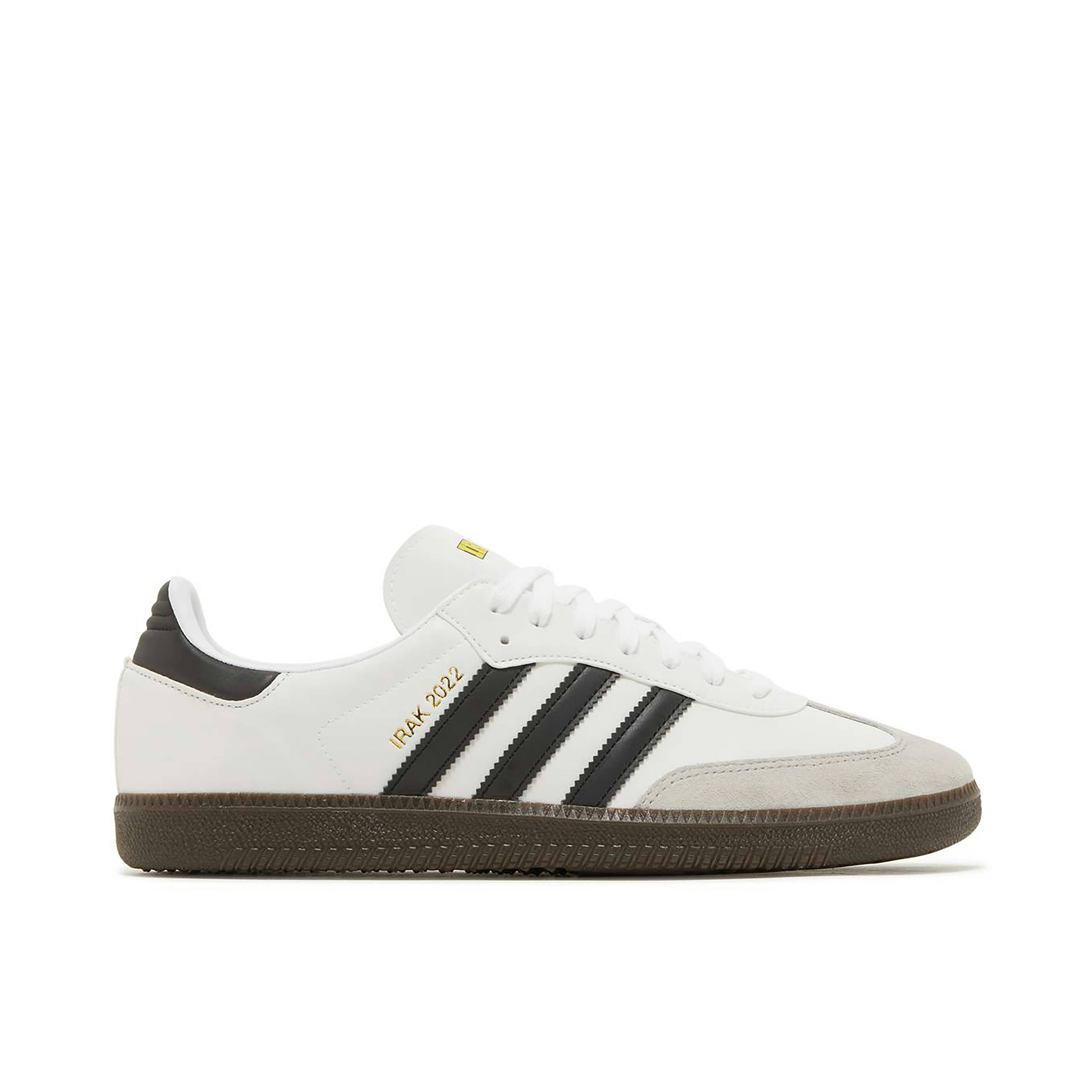 Adidas Samba x IRAK White Gum