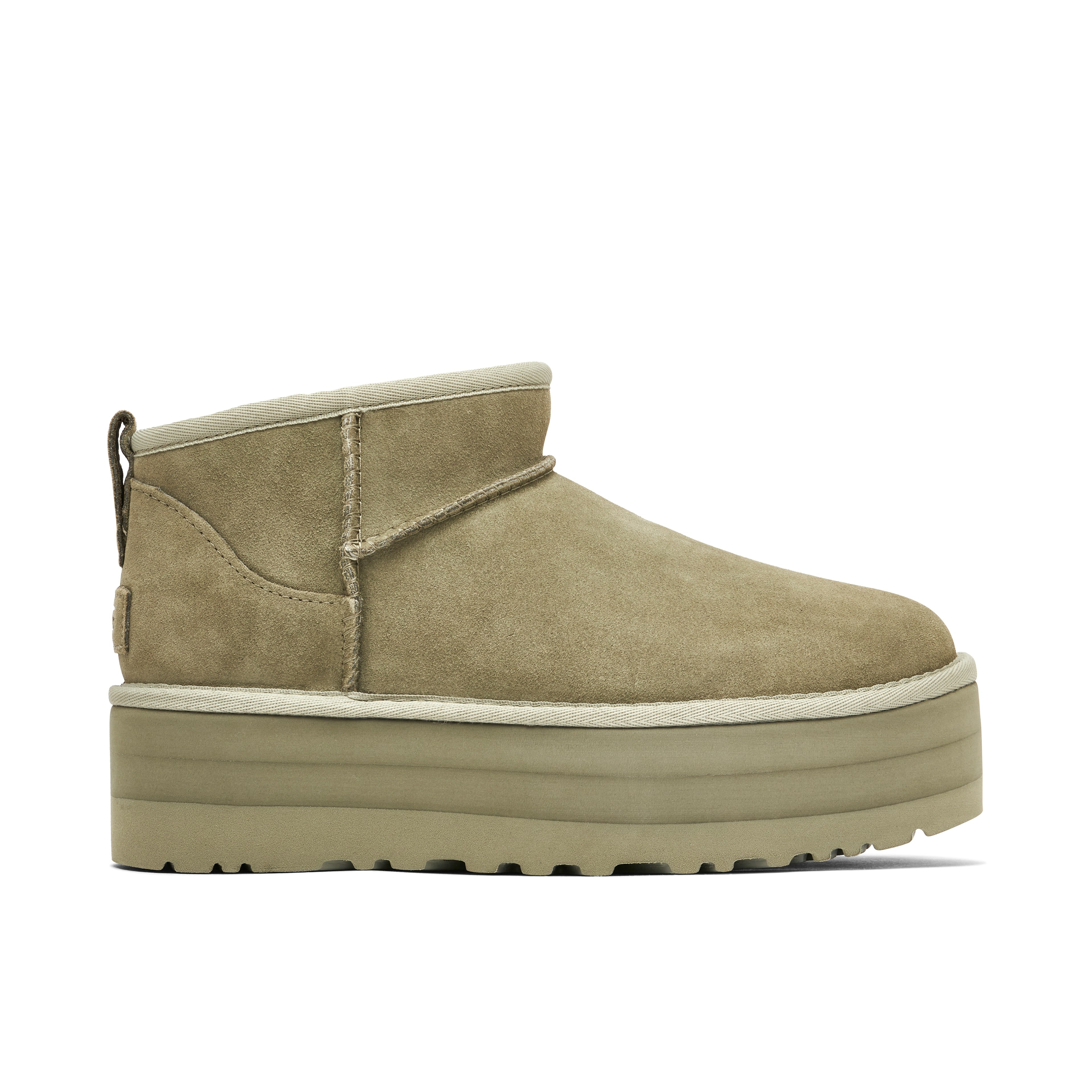 UGG Classic Ultra Mini Platform Moss Green für Damen