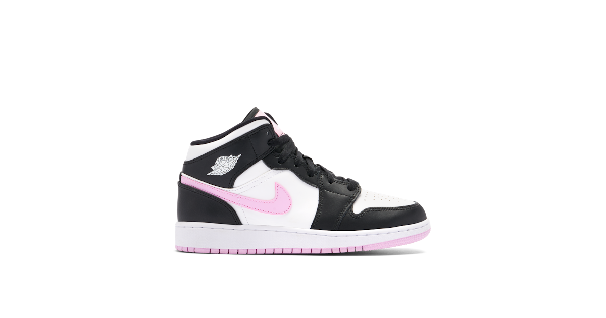Jordans black and pink discount