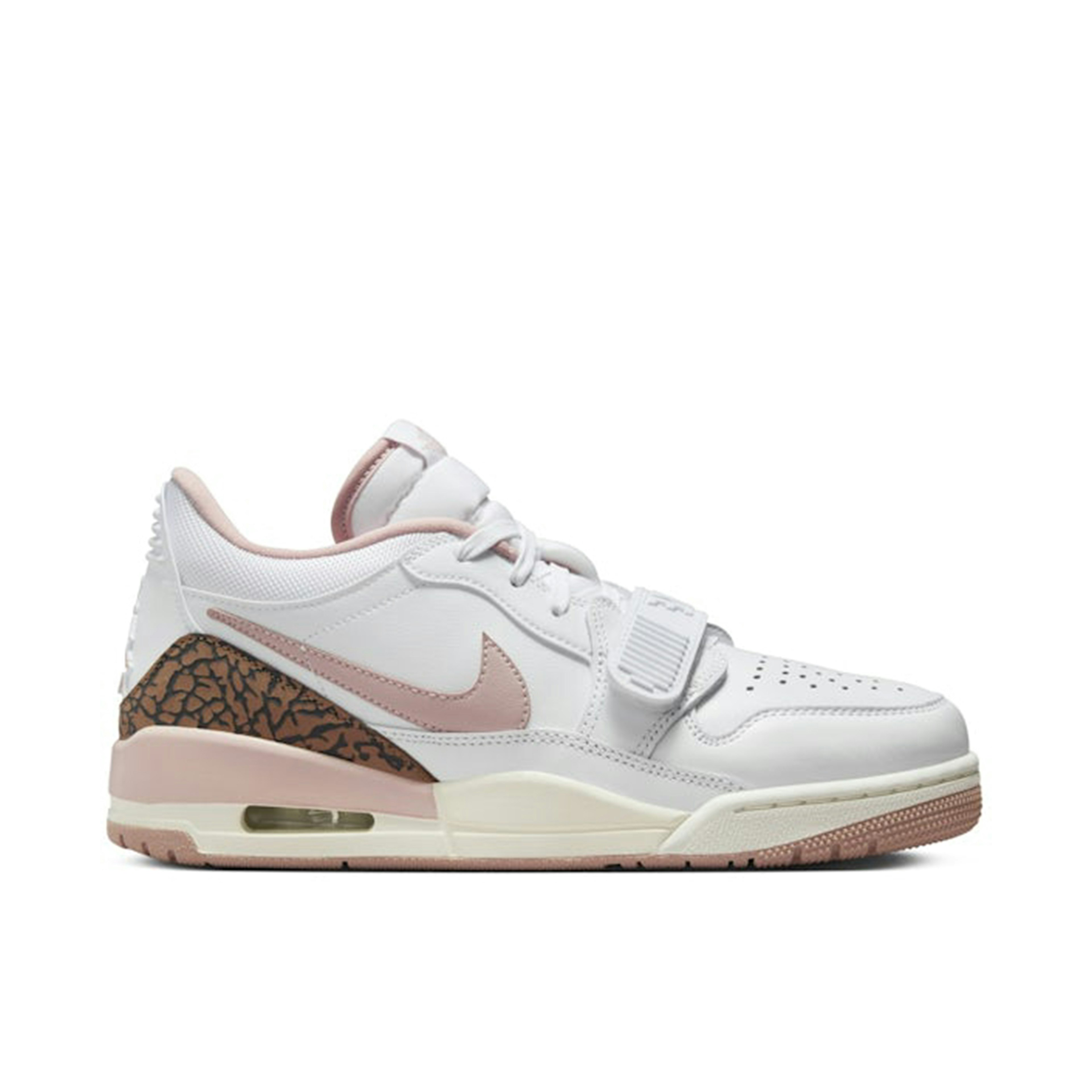 Air Jordan Legacy 312 Low White Archaeo Brown Sail Pink Oxford Womens