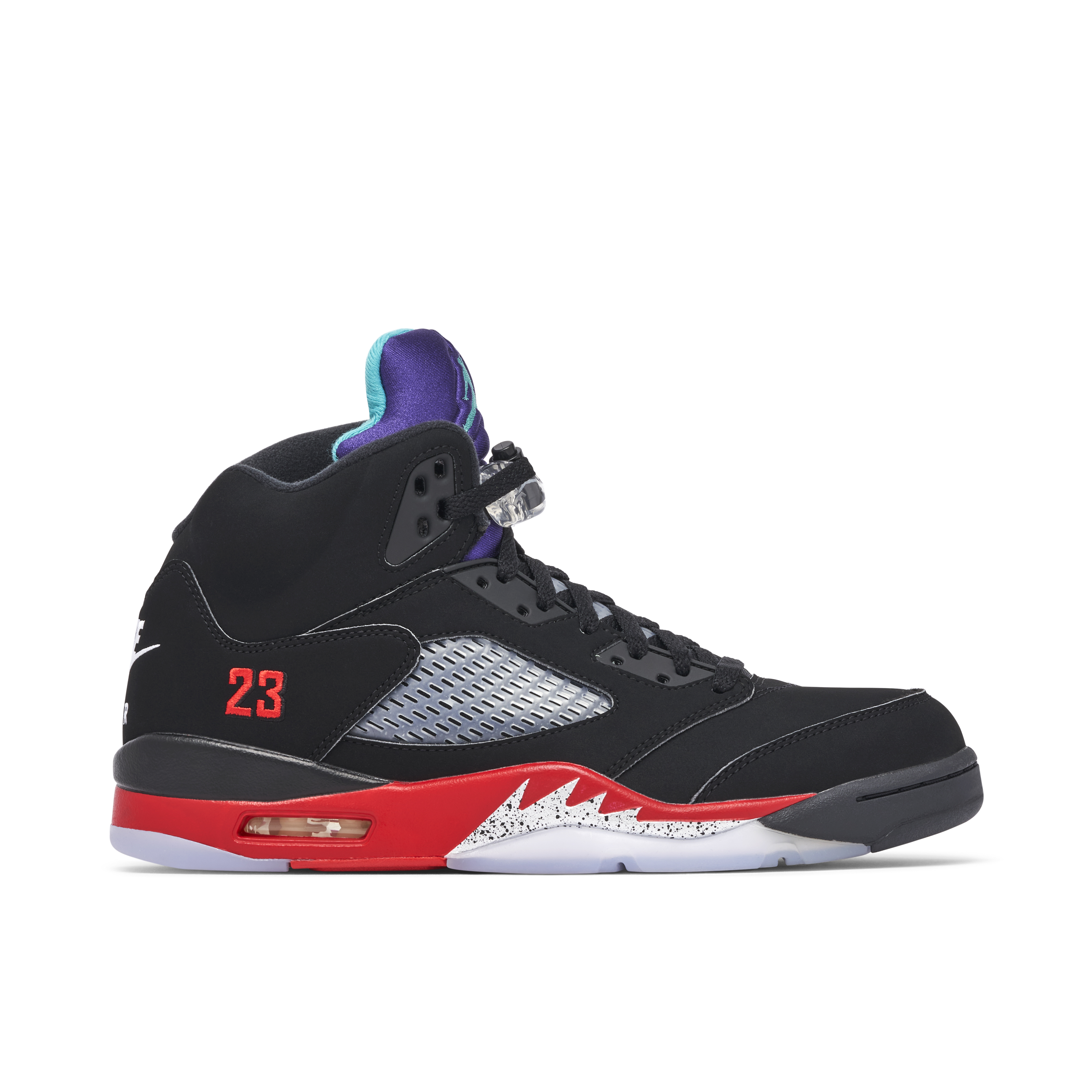 Black and red 23 jordans on sale