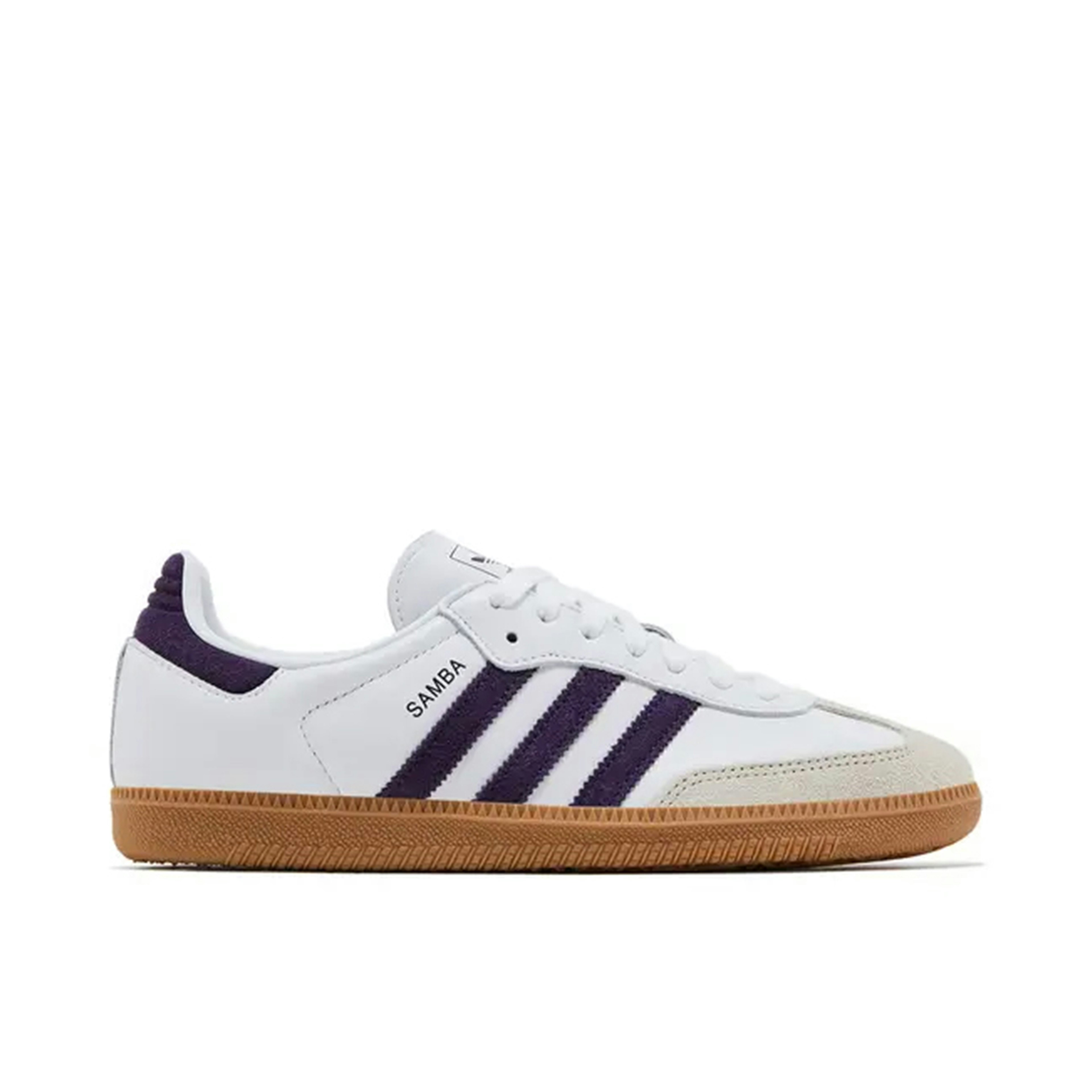 Adidas Samba OG White Alumina Aurora Plum Womens