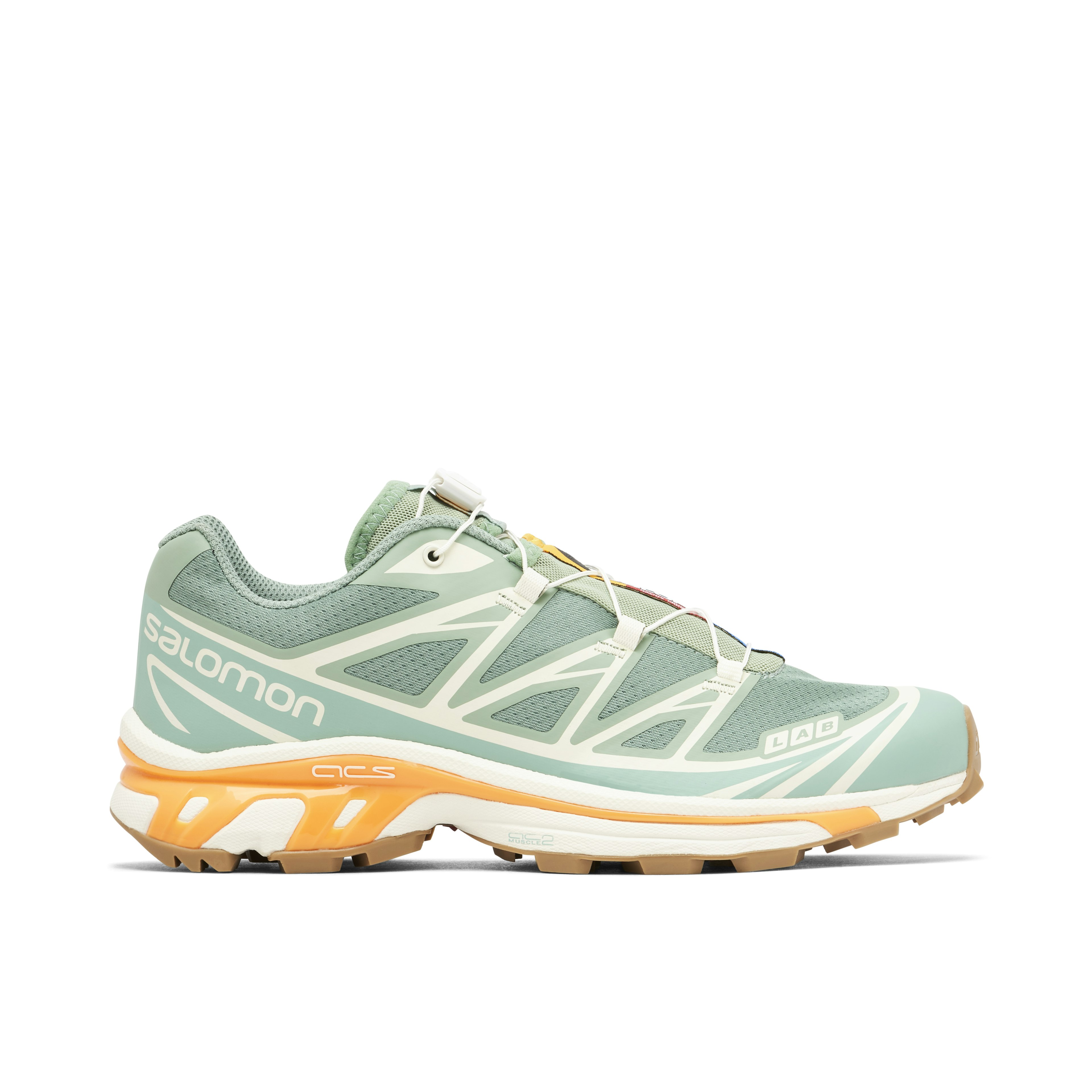 Salomon XT-6 Granite Green Blazing Orange