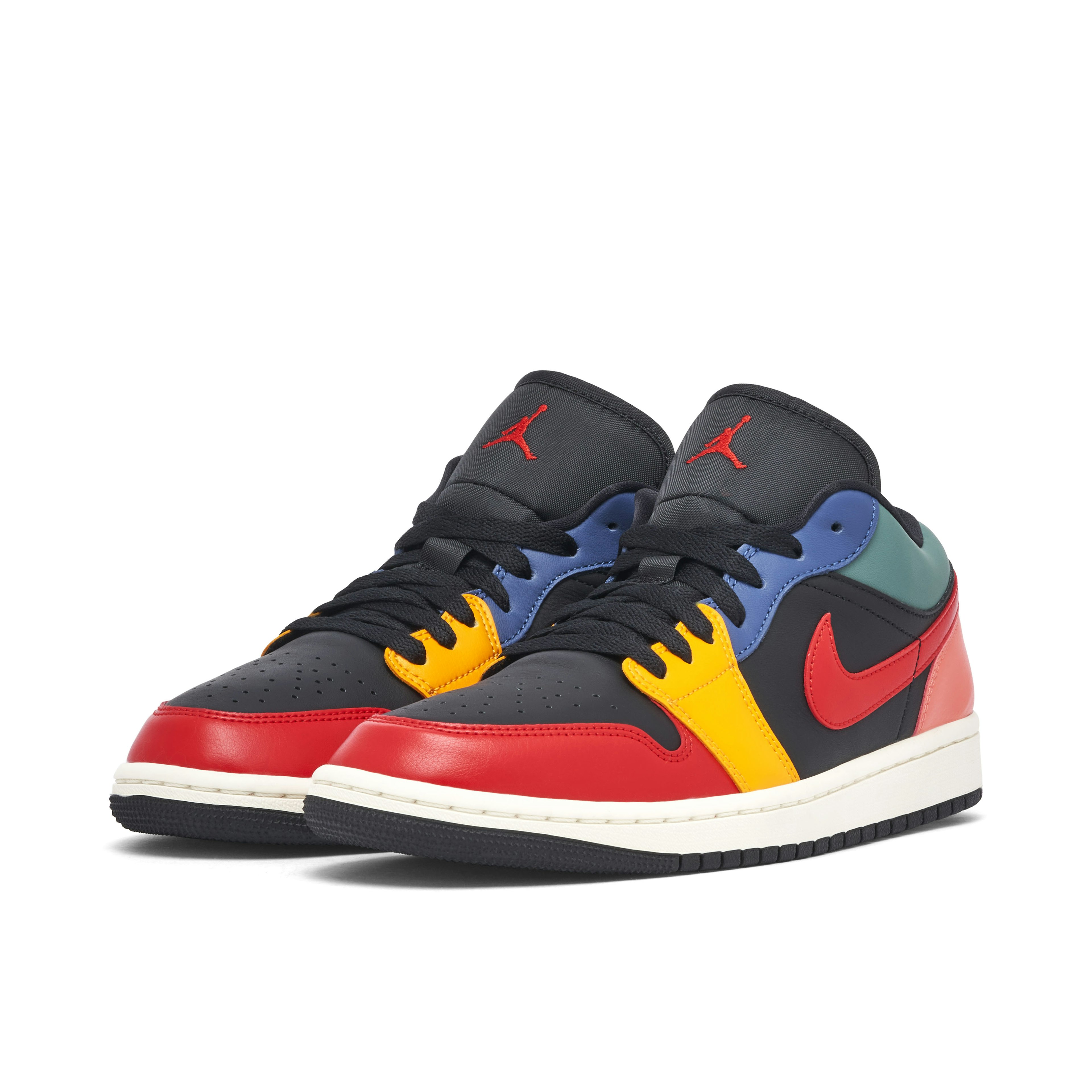 Air Jordan 1 Low Black Multi Womens