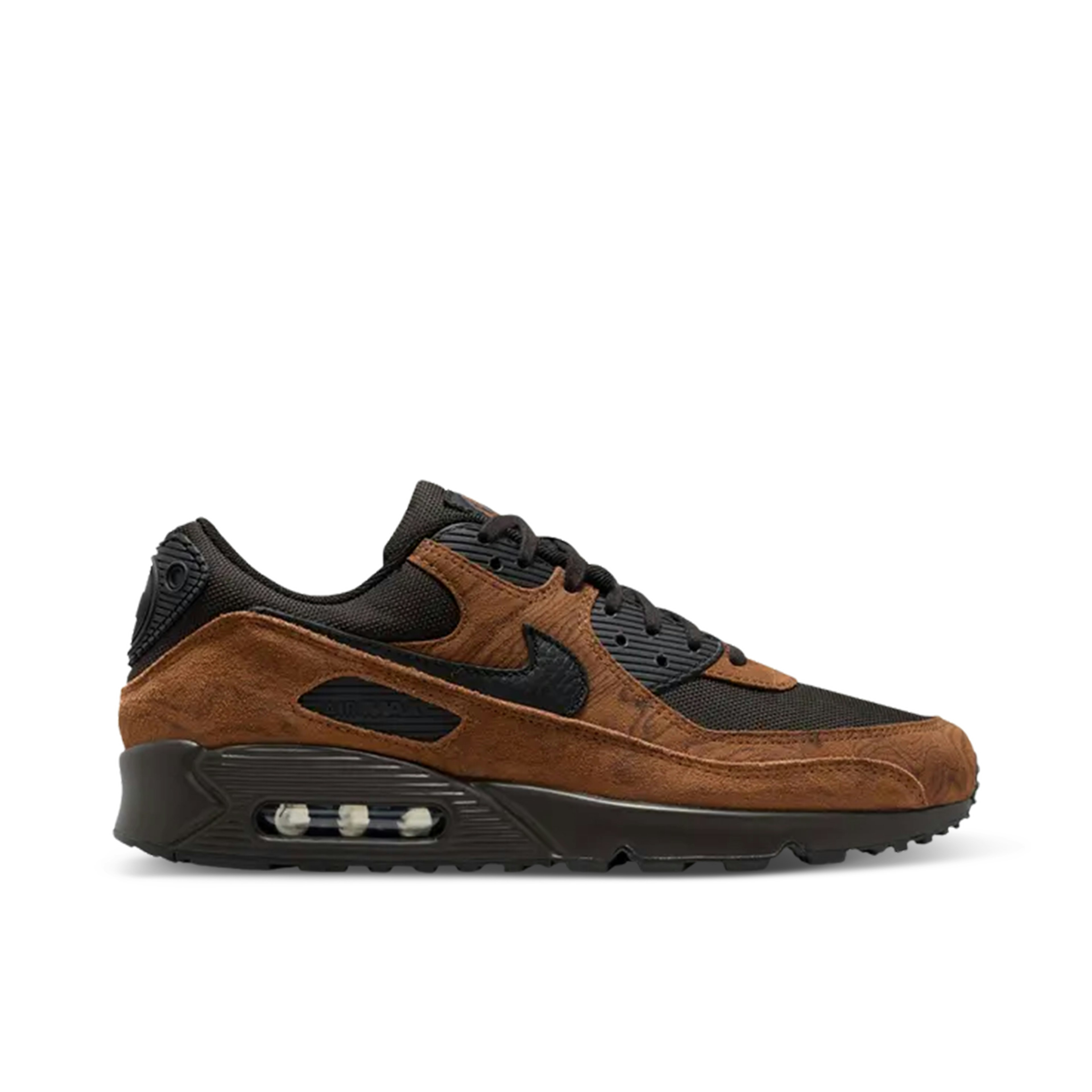 Nike Air Max 90 Premium Light British Tan Velvet Brown