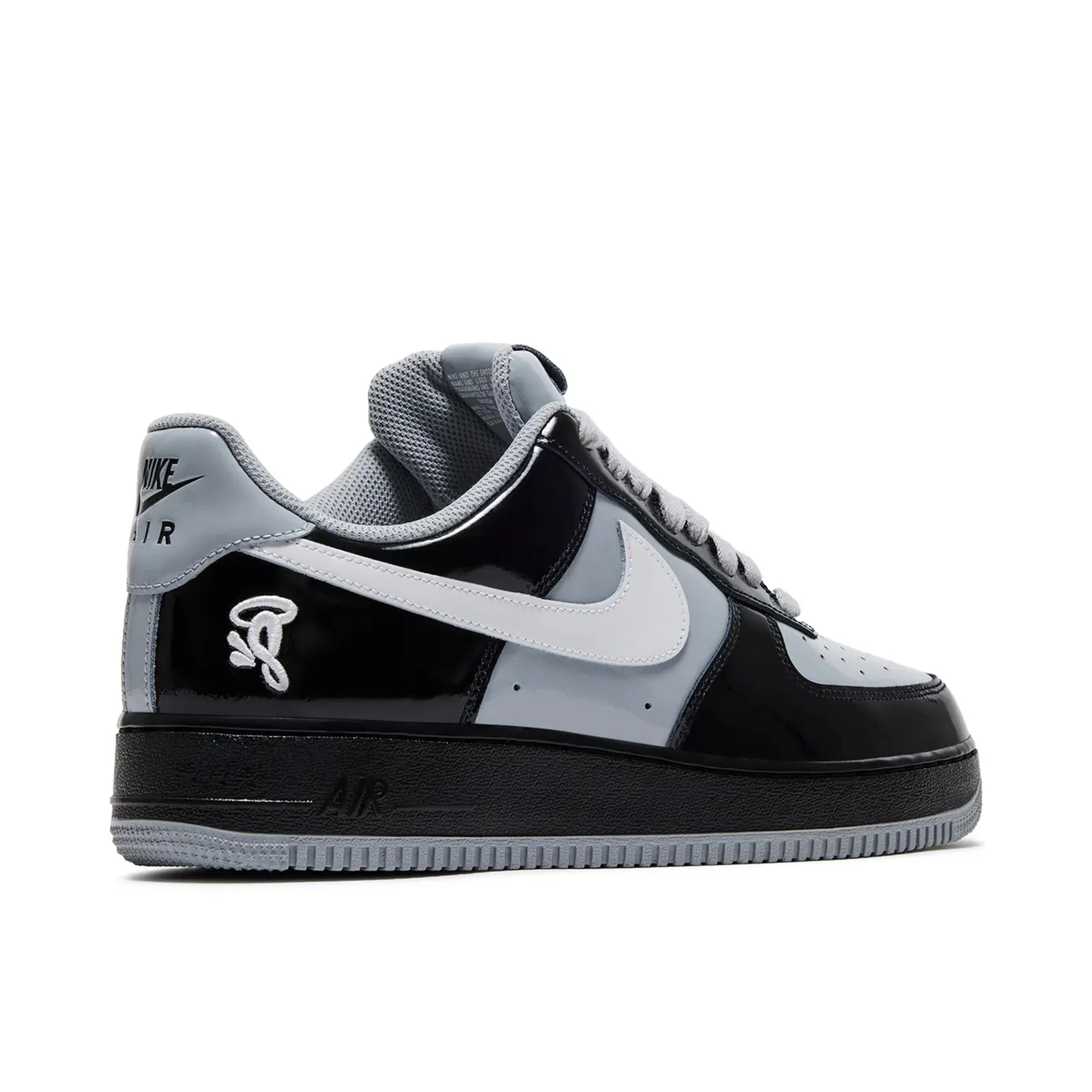Nike Air Force 1 Low Syna Central Cee Black White Smoke Grey