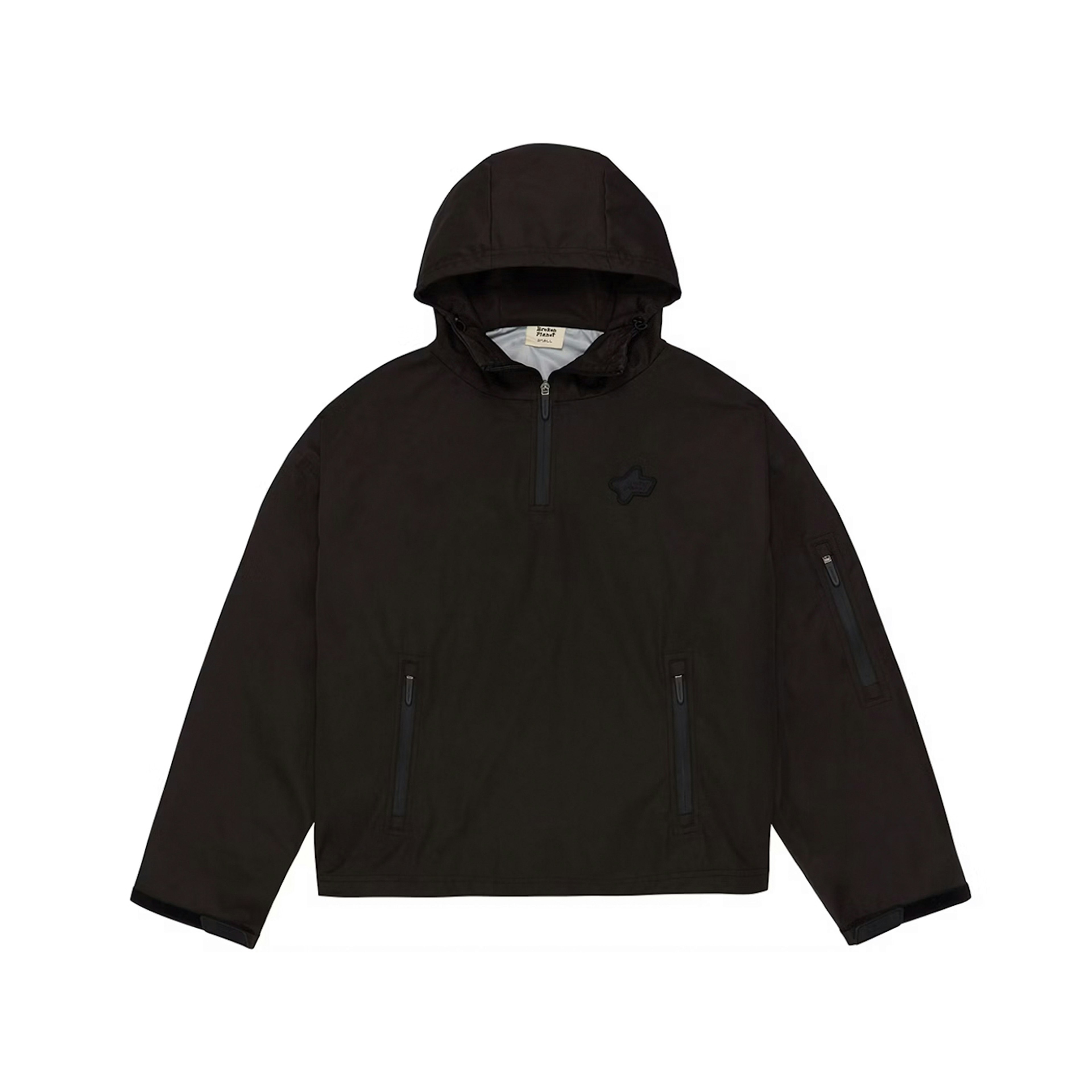 Broken Planet Waterproof Tech Jacket Black