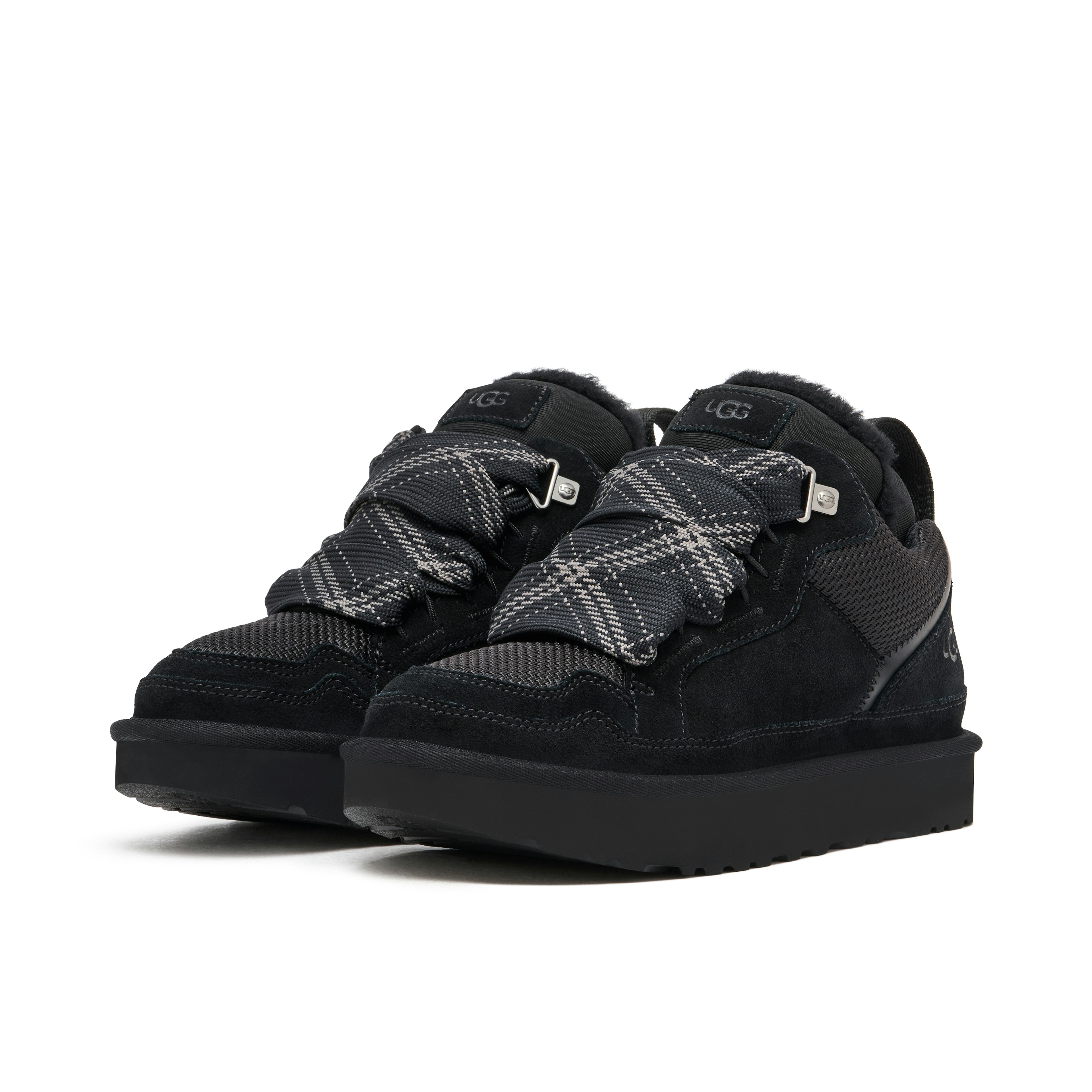 UGG Lowmel Black Womens | 1144032-BLK | Laced