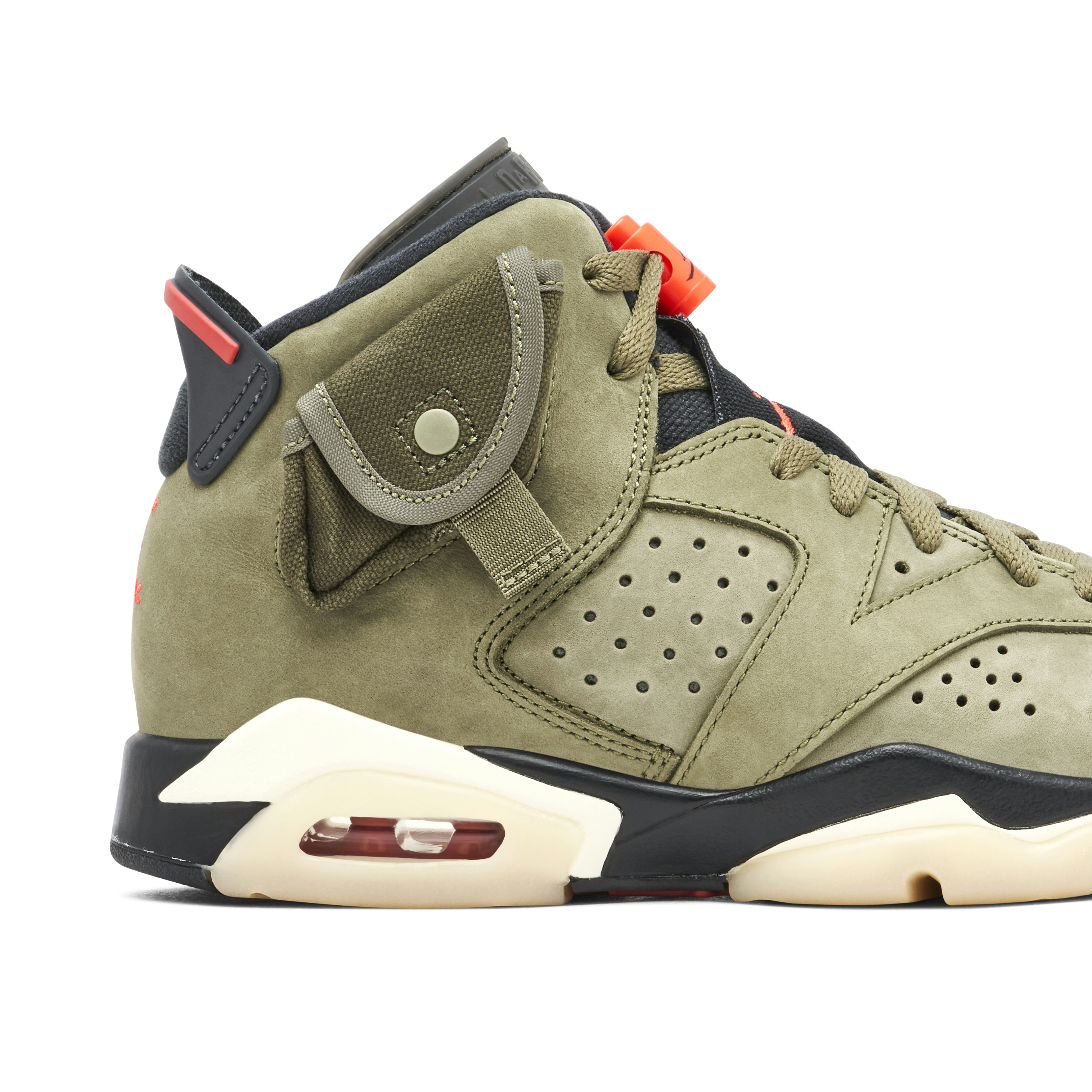Travis Scott x Air Jordan 6 Olive GS