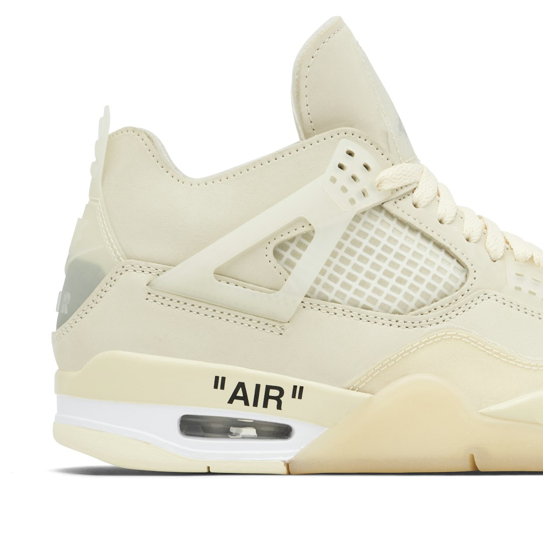 womens retro 4 off white
