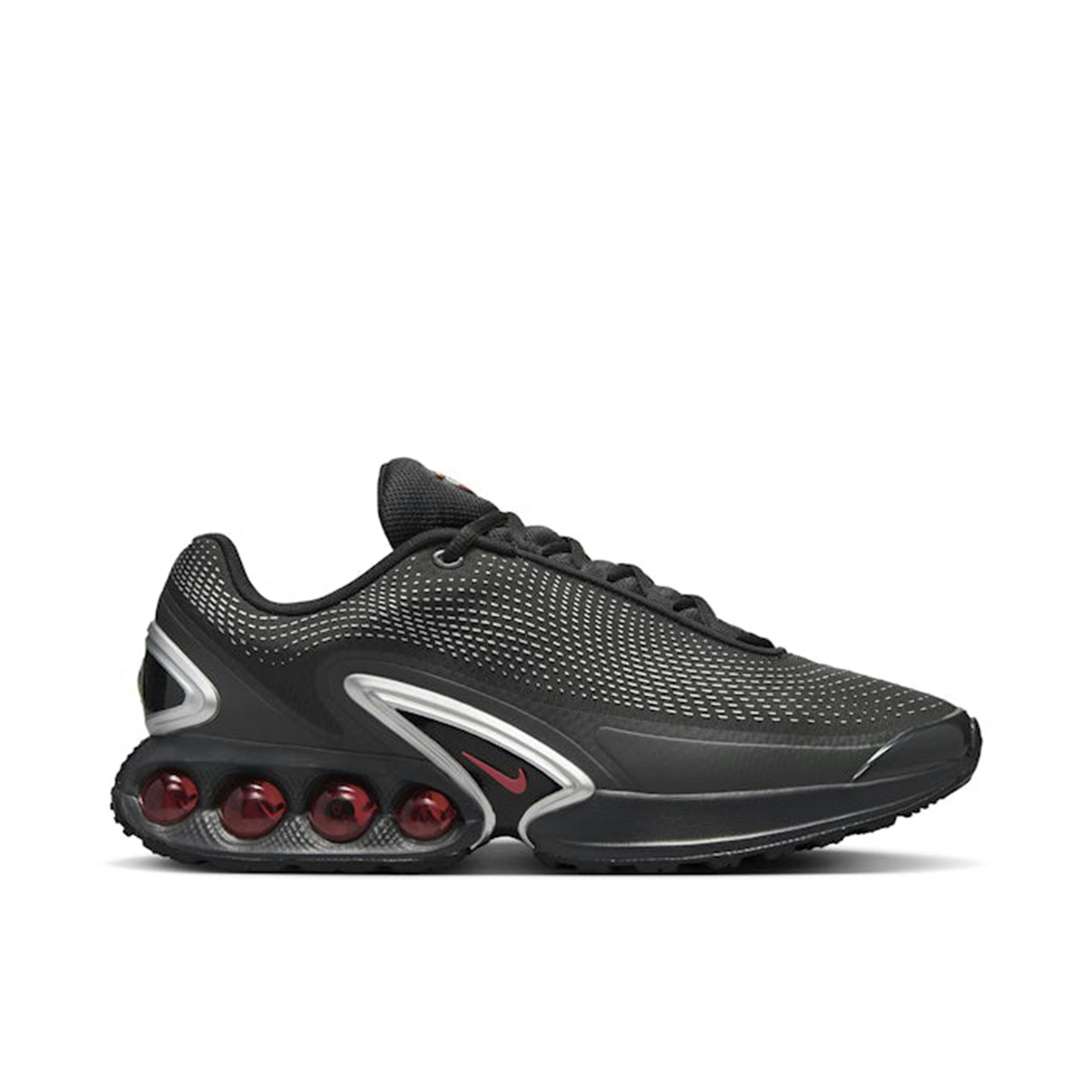 Nike Air Max Dn Black Metallic Silver Red