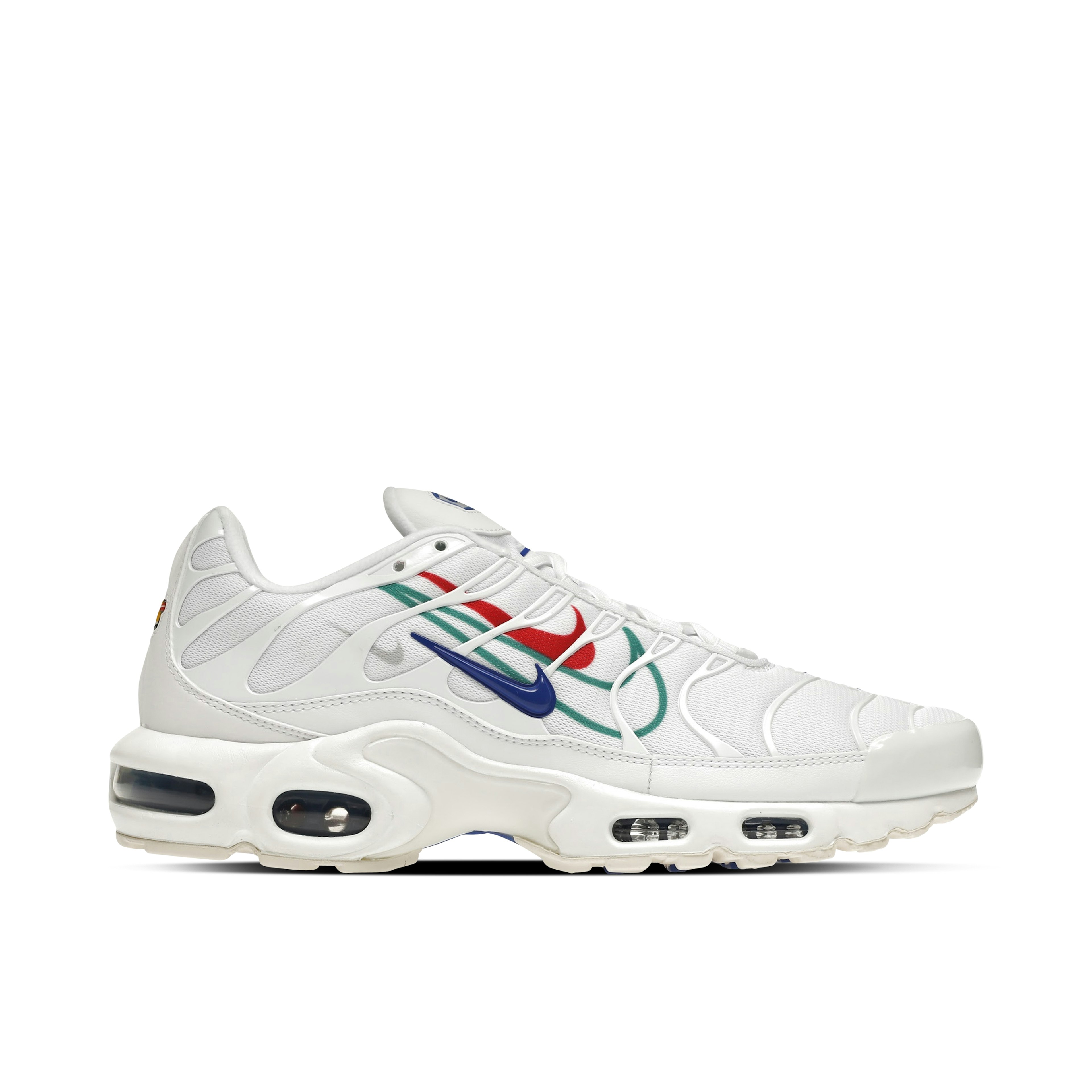 Nike TN Air Max Plus Multi Swoosh White