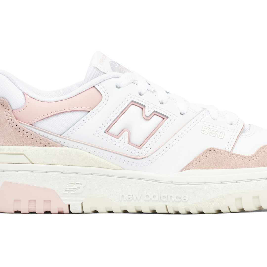 new balance 550 space punk pink haze white