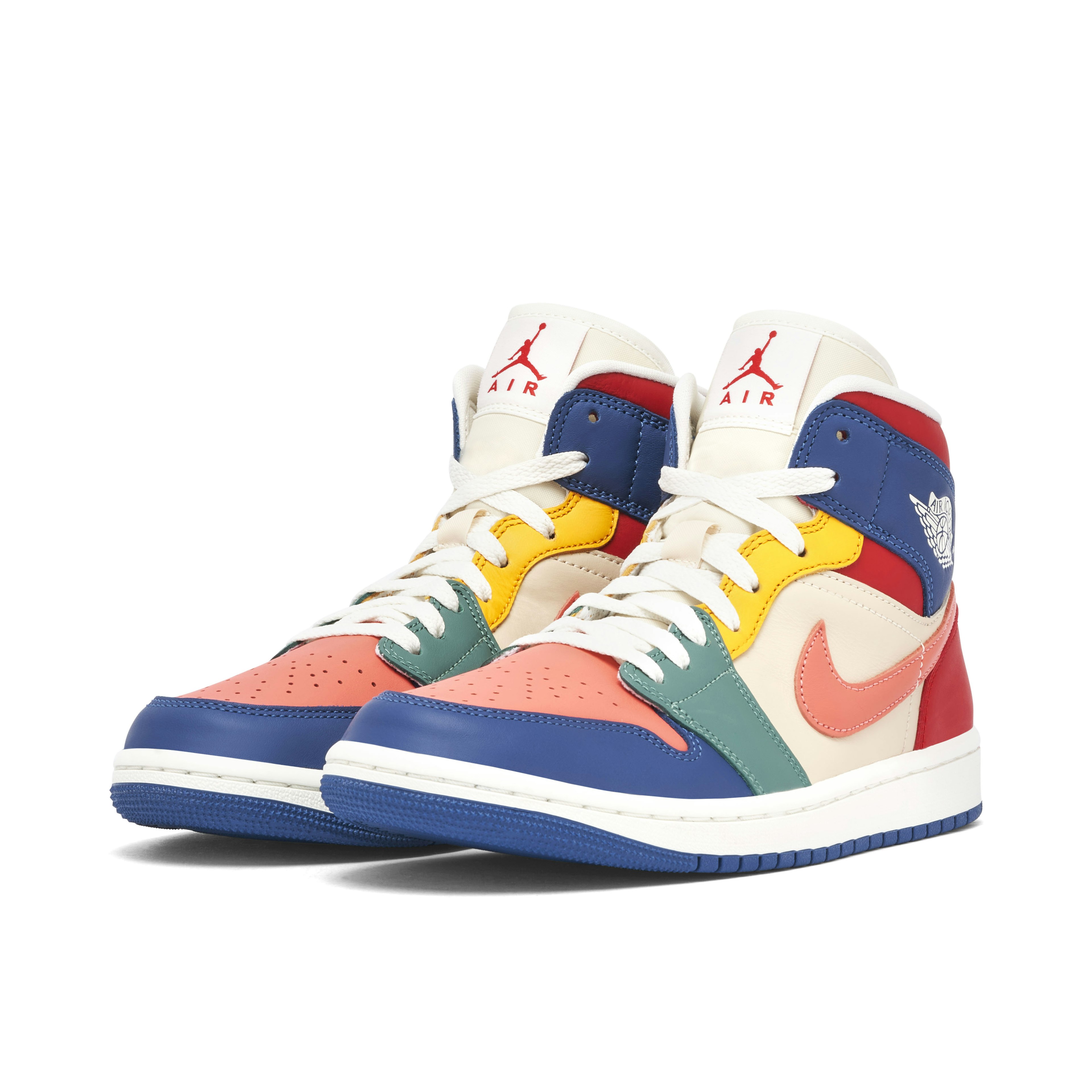 Air Jordan 1 Mid Seven-Colour Womens