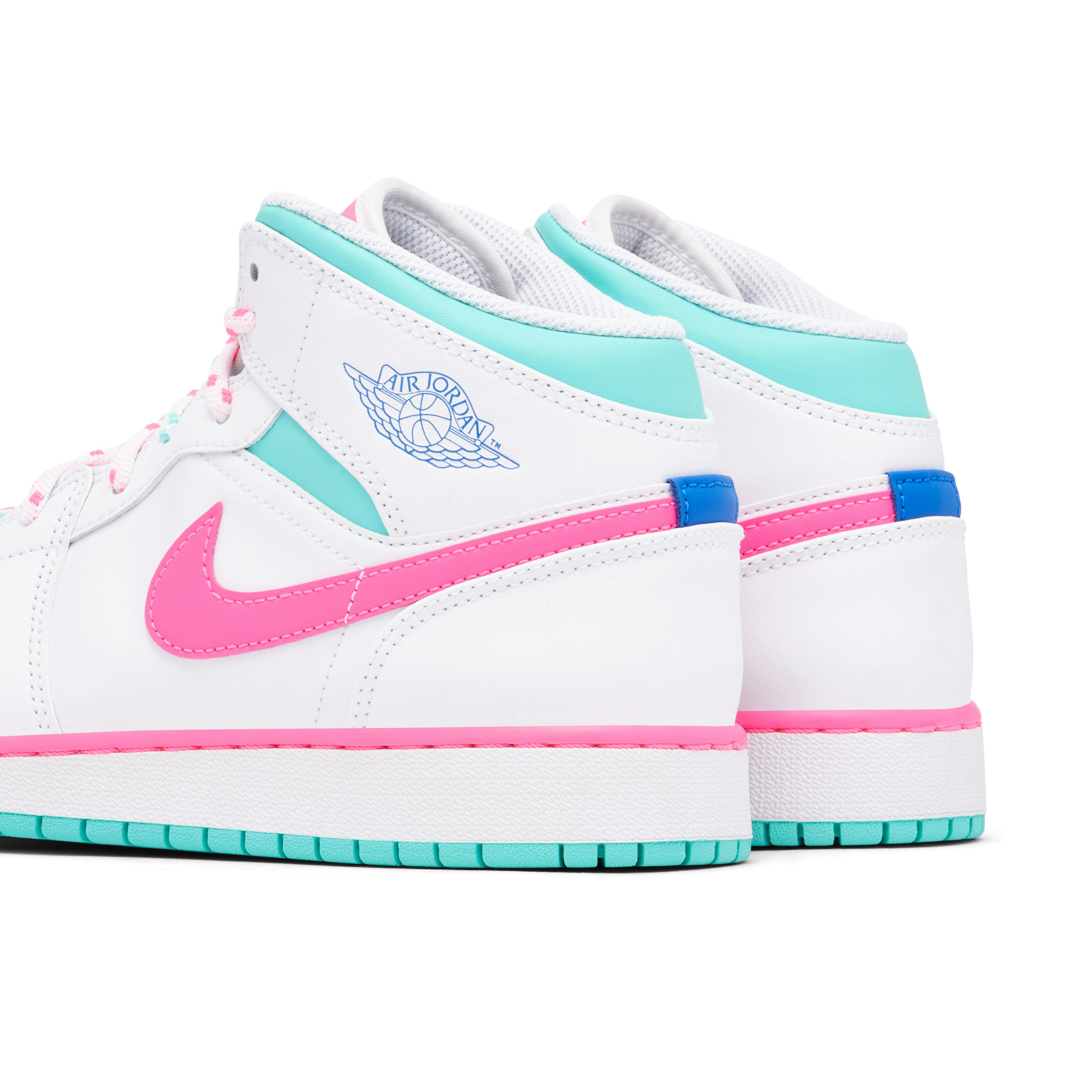 Air Jordan 1 Mid GS Digital Pink