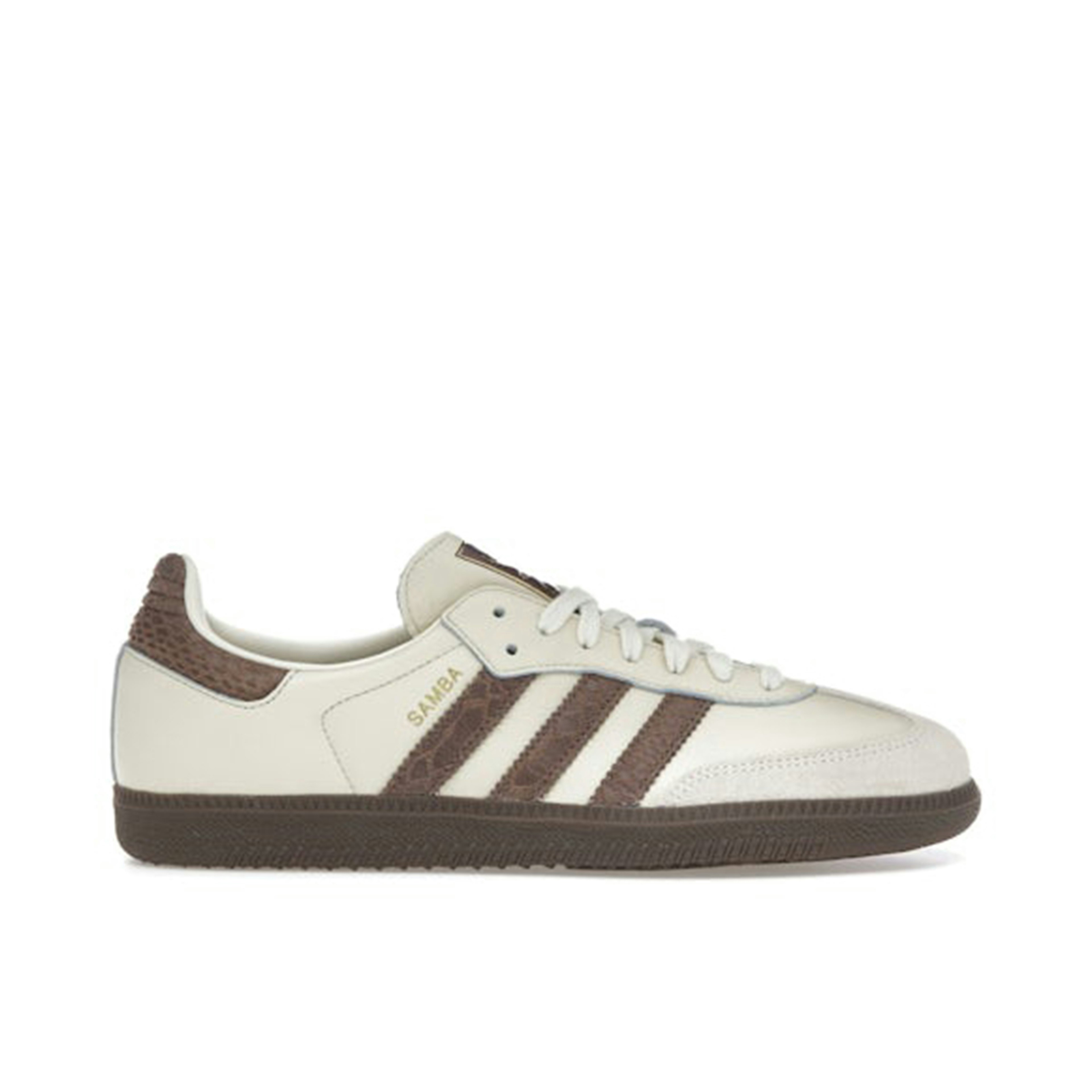 Adidas Samba OG Cream Earth Strata Maroon Womens