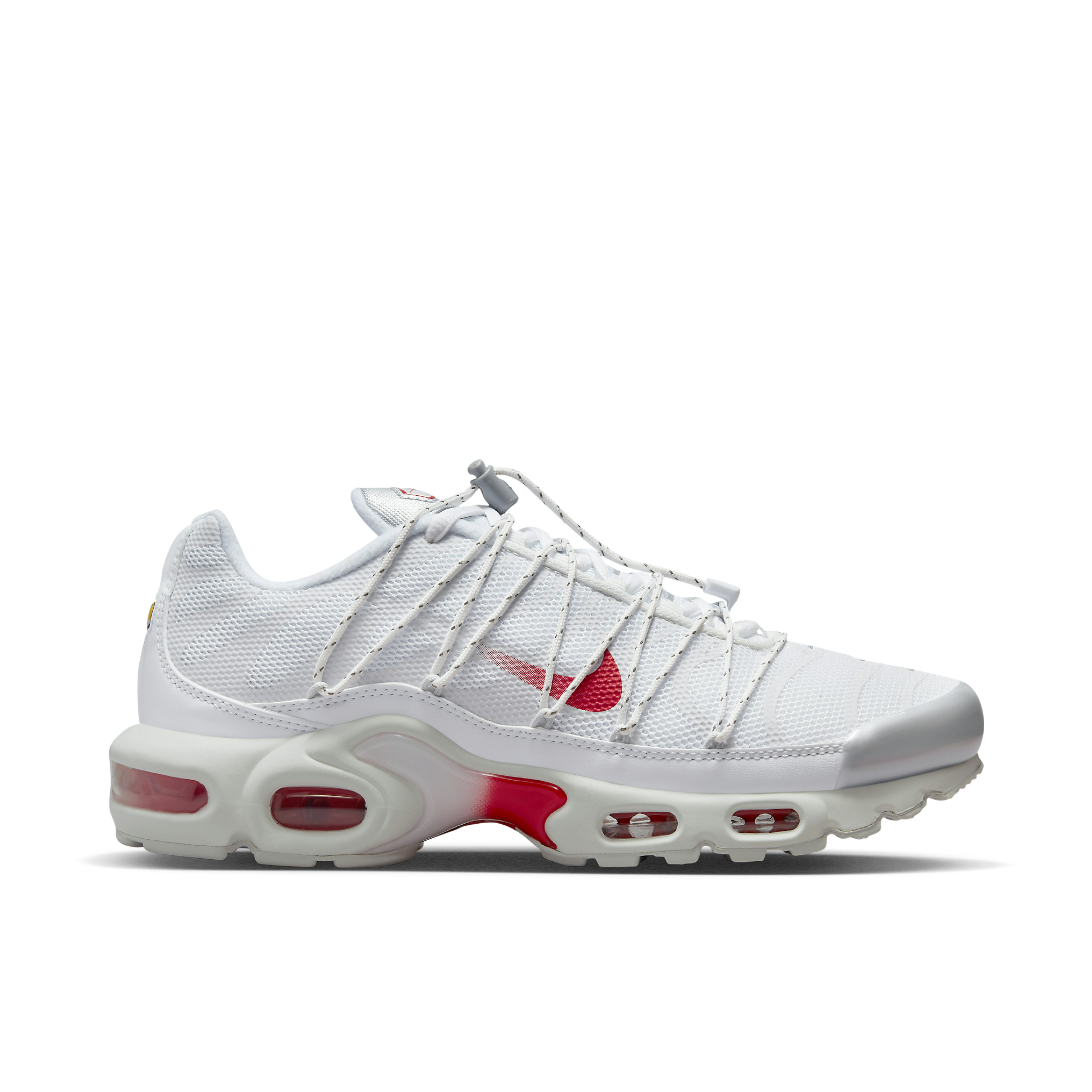 Nike Air Max Plus Lace Toggle White University Red für Damen