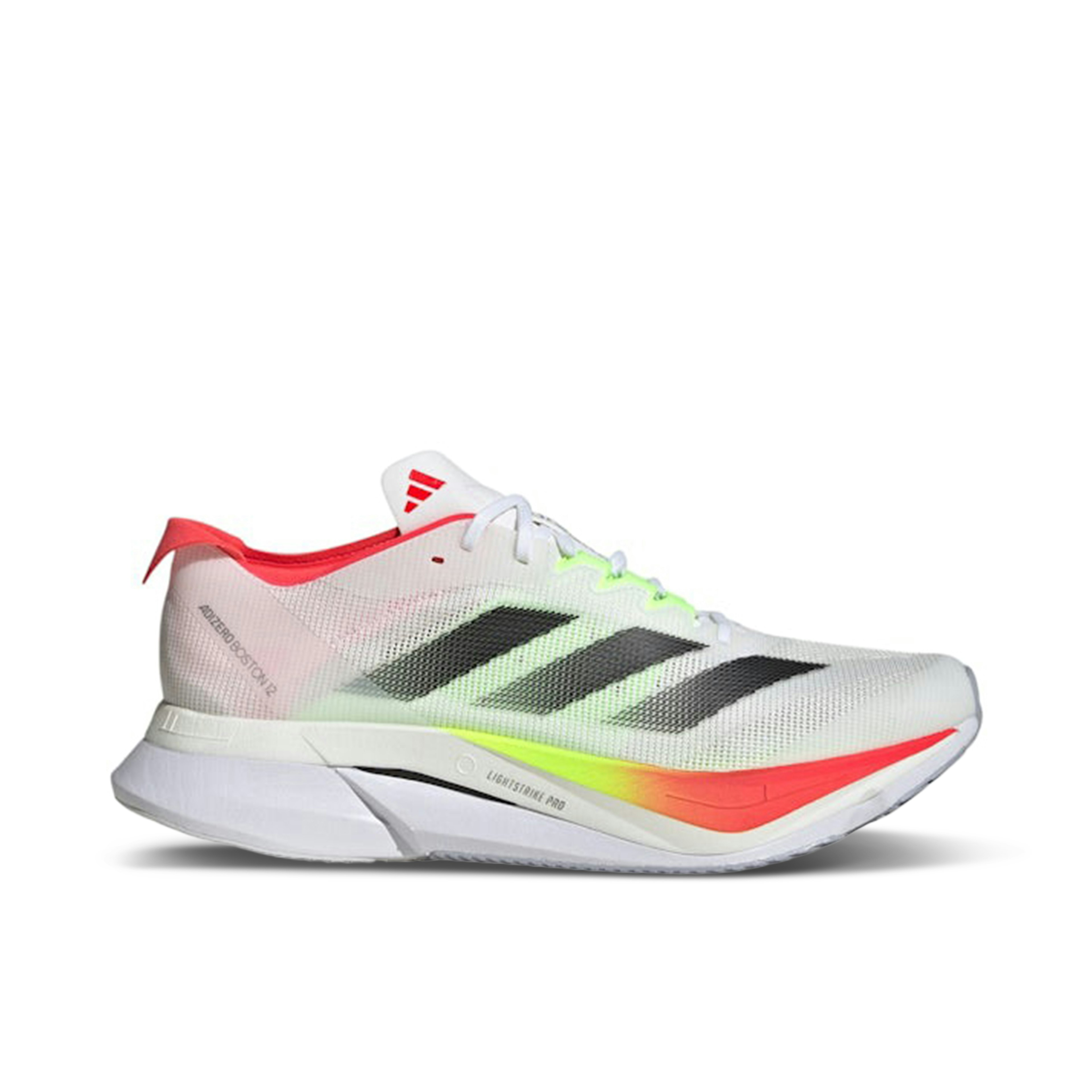 Adidas Adizero Boston 12 Cloud White Core Black Lucid Red