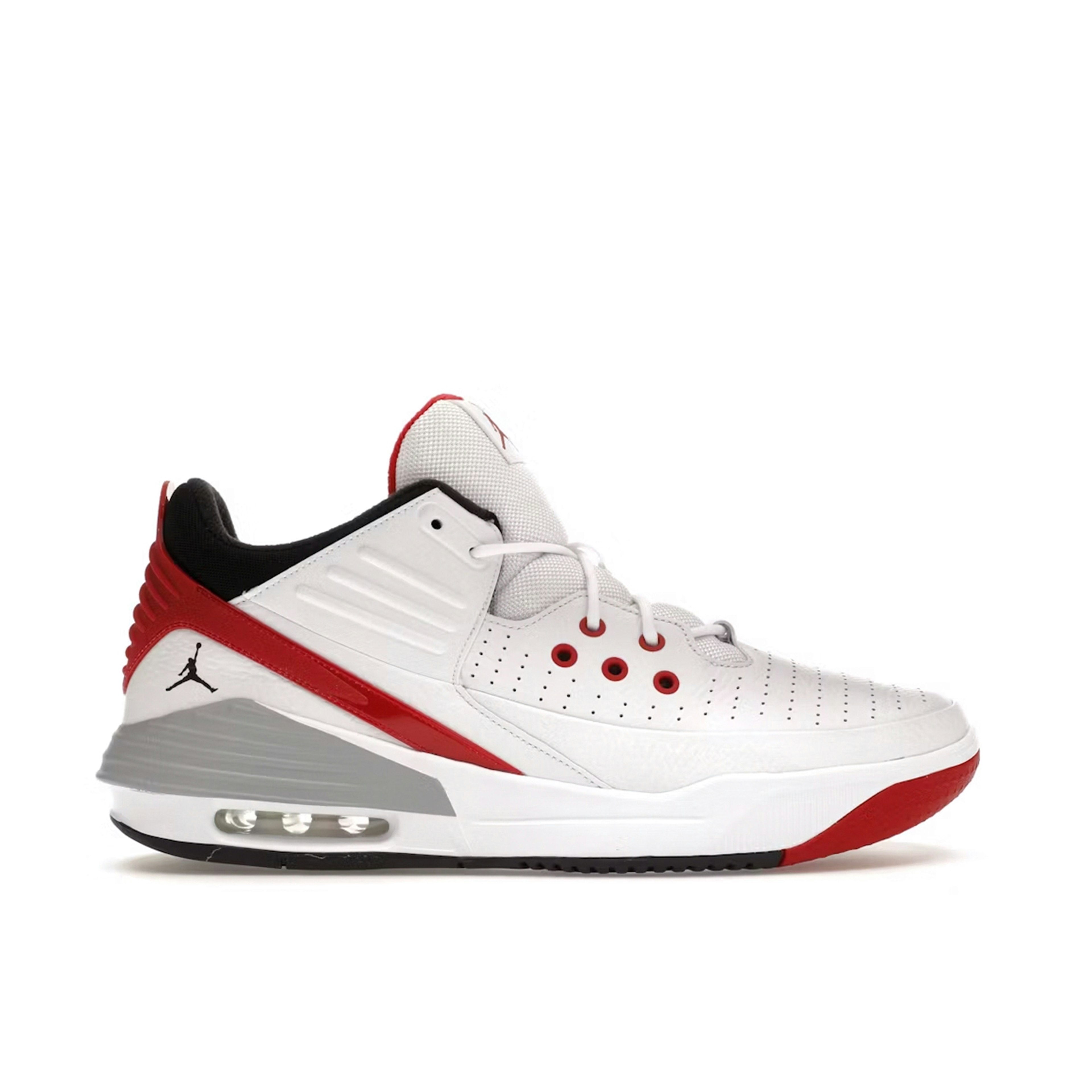 Air Jordan Max Aura 5 White Varsity Red