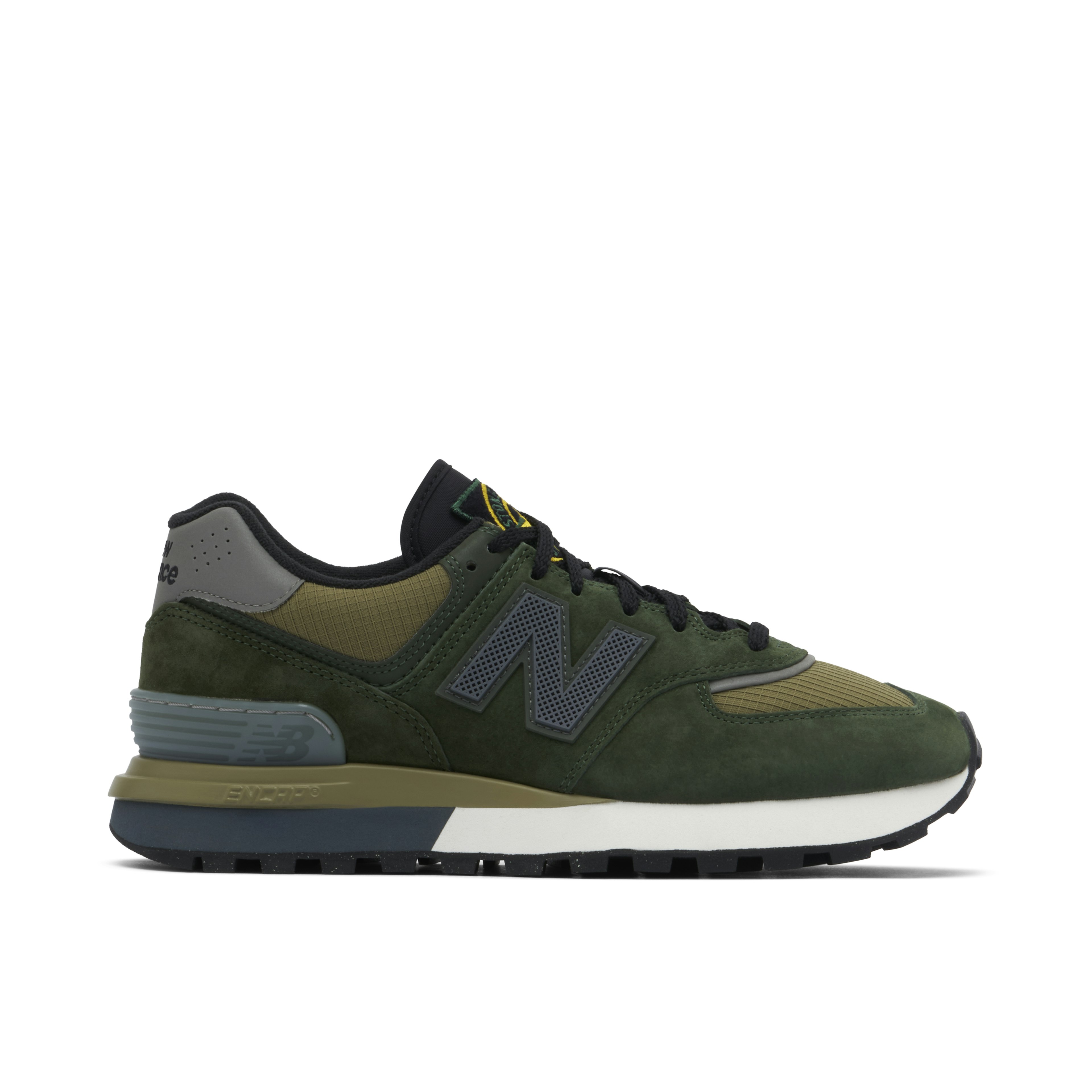 New Balance 574 Legacy Stone Island Dark Green