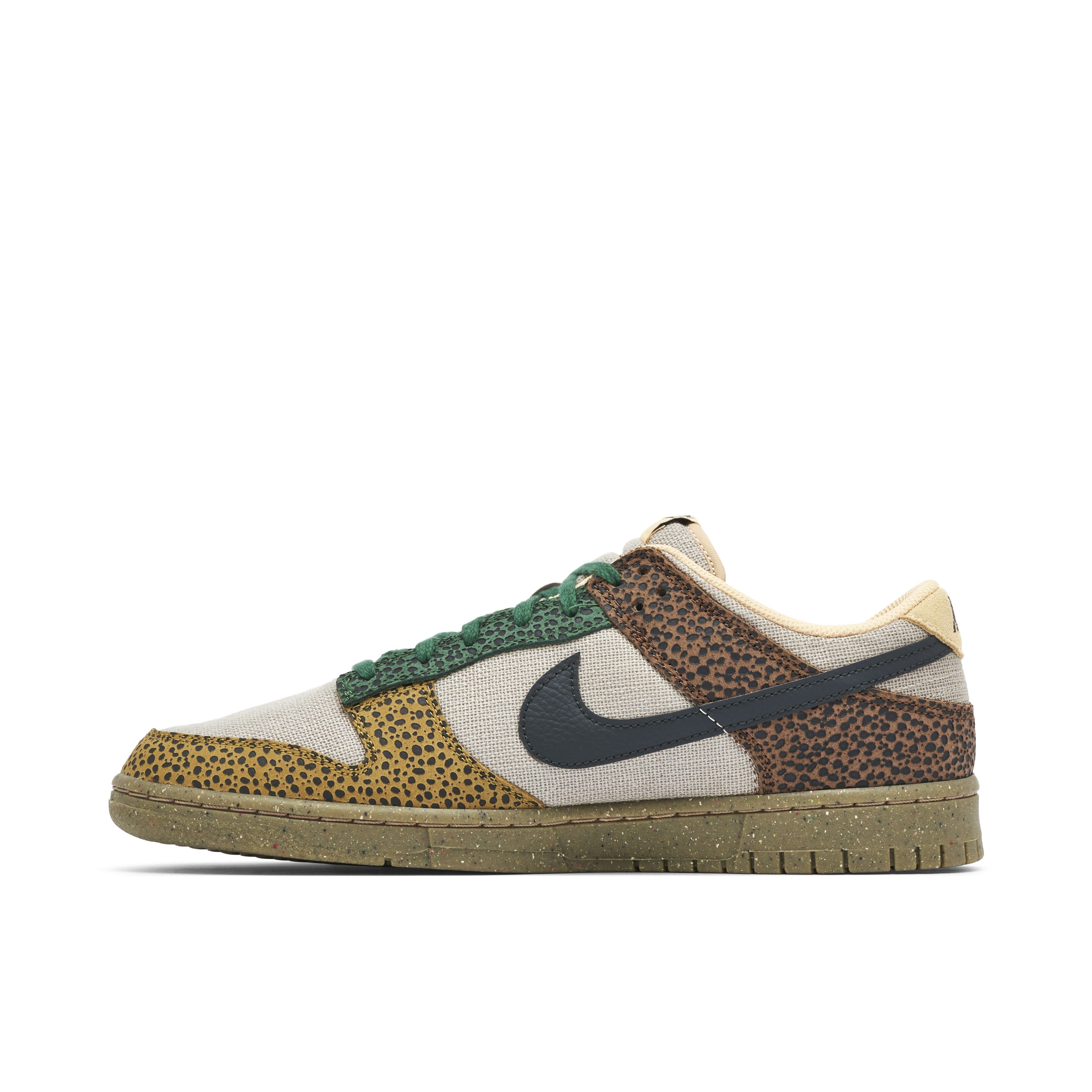 Nike Dunk Low Safari Golden Moss