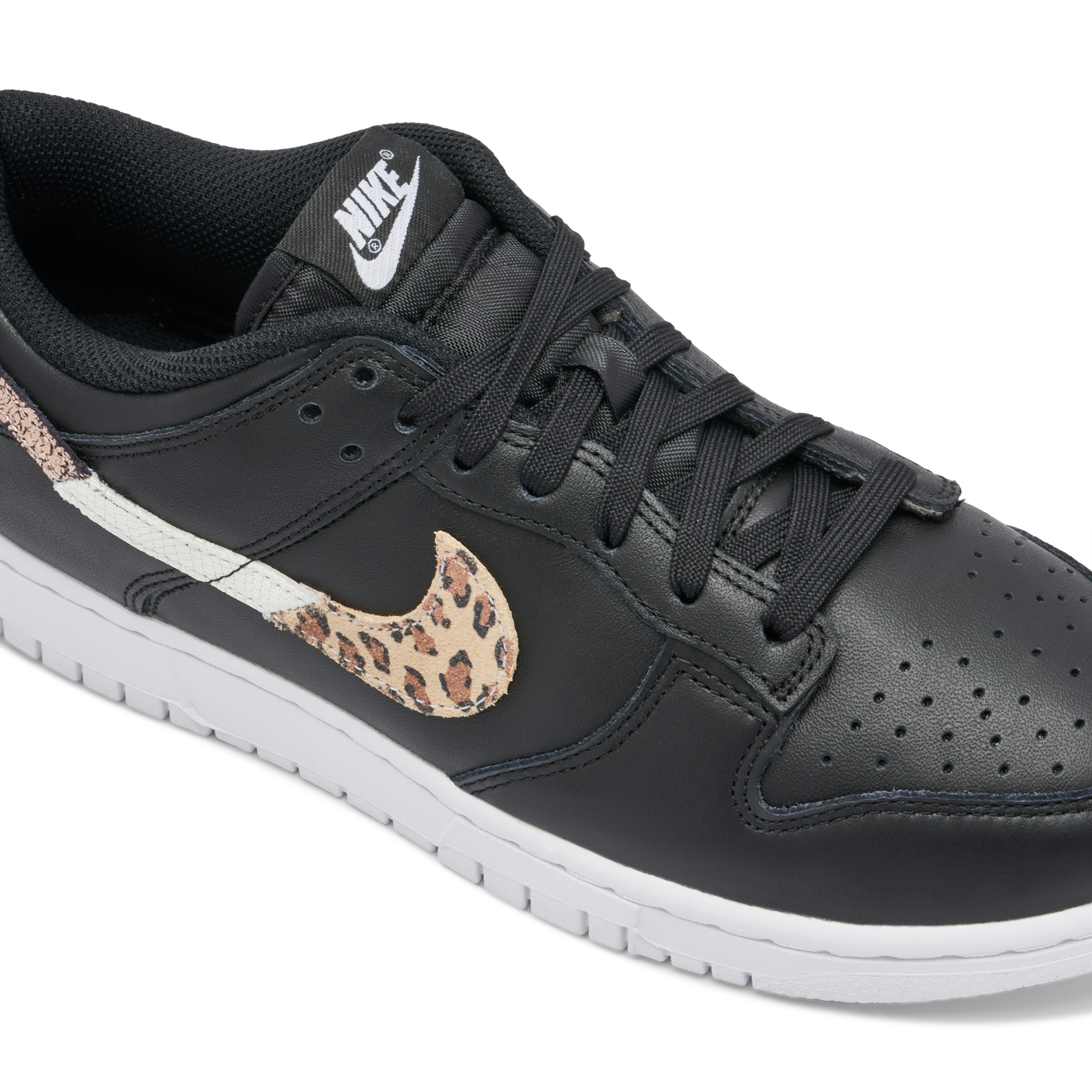 Nike Dunk Low Leopard Black Womens